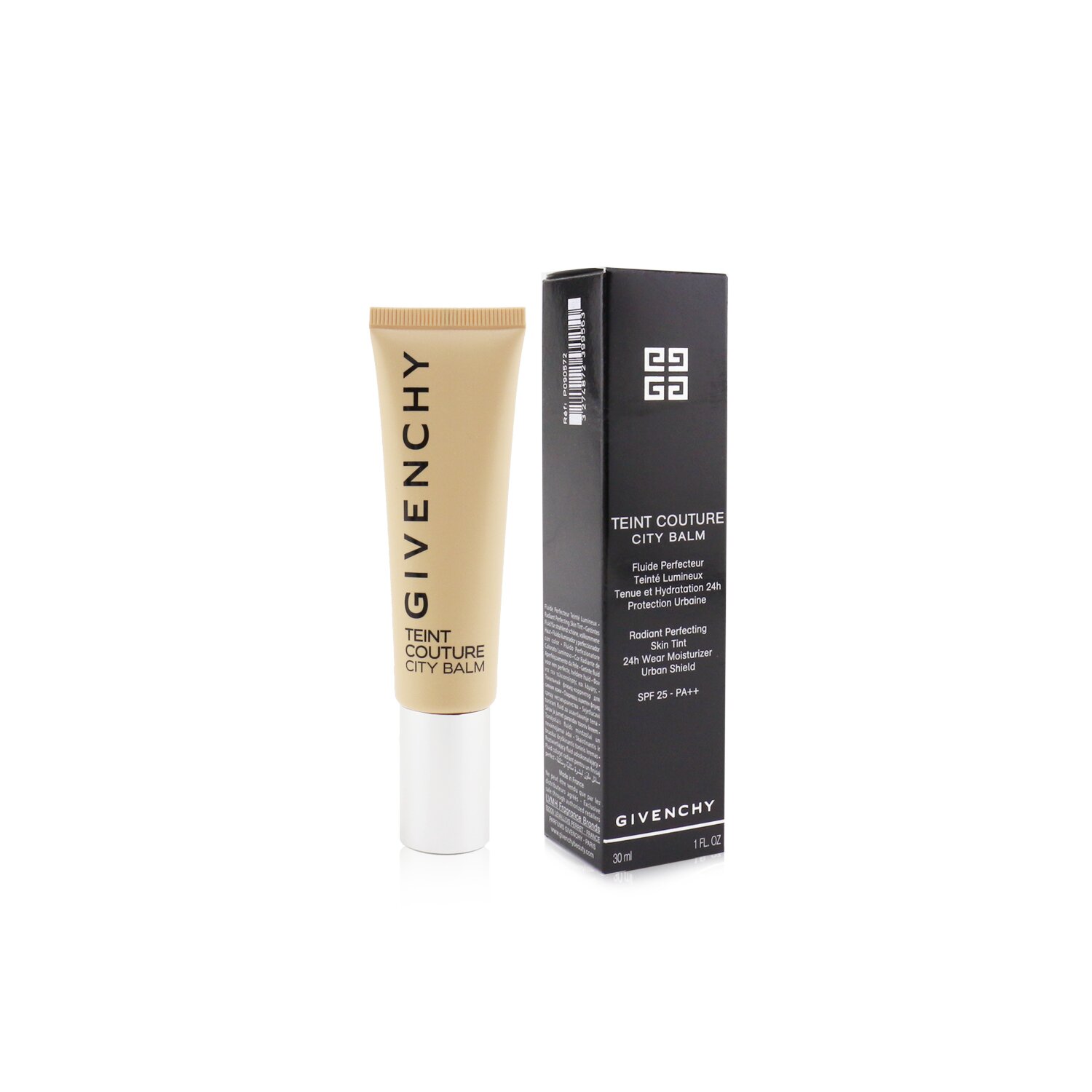Givenchy Teint Couture City Balm Radiant Perfecting Skin Tint SPF 25 (24h Wear Moisturizer) 30ml/1oz
