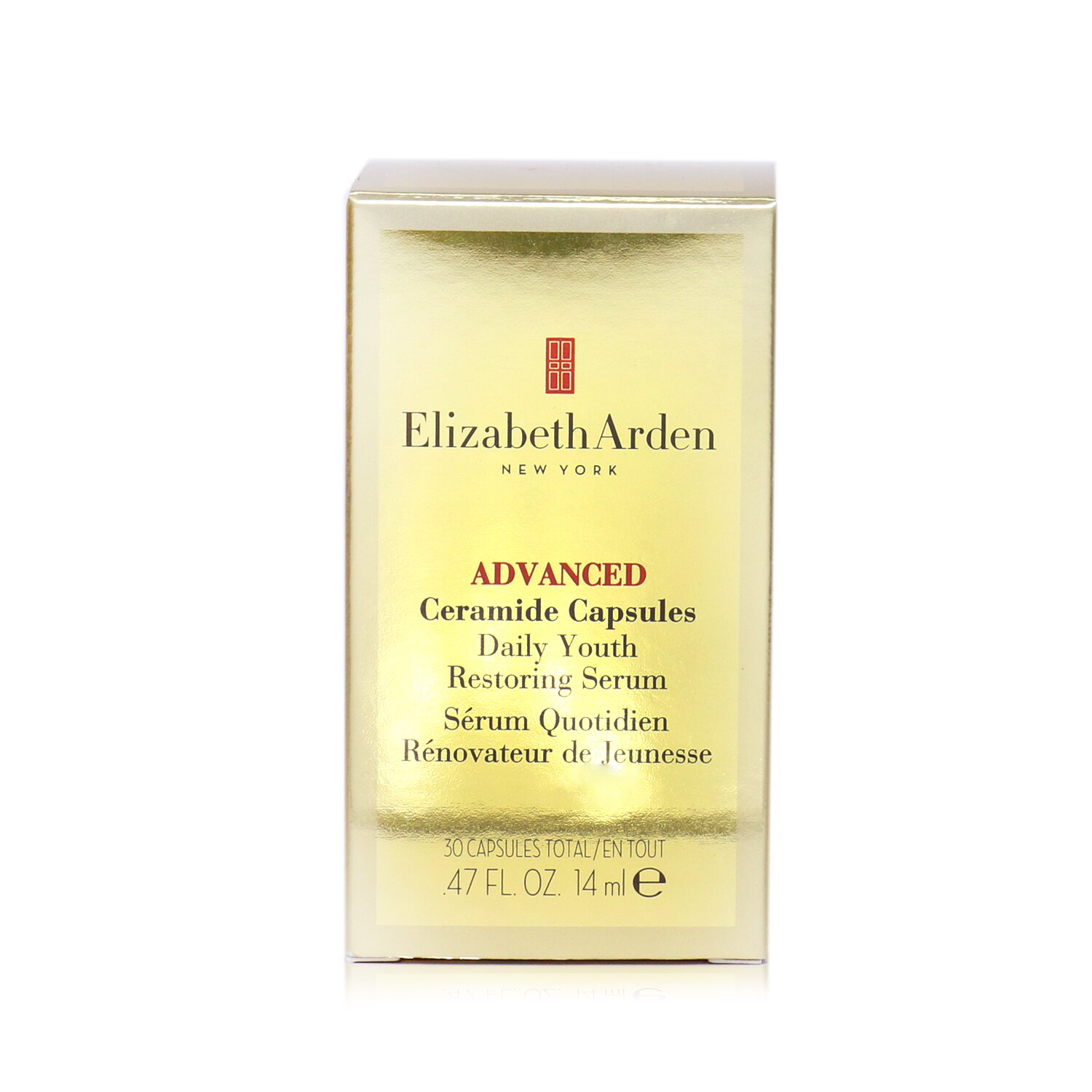 Elizabeth Arden Ceramide Capsules Daily Youth Restoring Serum - ADVANCED (Box Slightly Damaged) 30caps