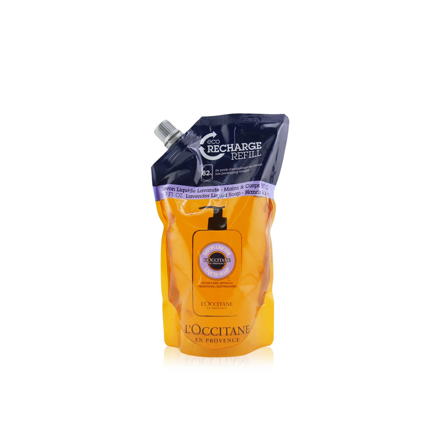 L'Occitane Lavender Jabón Líquido Para Manos & Cuerpo (Eco-Repuesto) 500ml/16.9oz