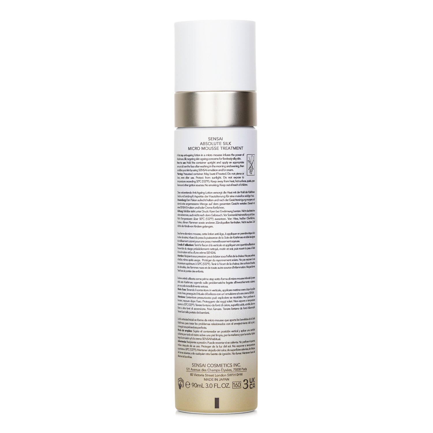 Kanebo 佳麗寶 Sensai Absolute Silk Micro 慕斯化妝水 90ml/3.1oz