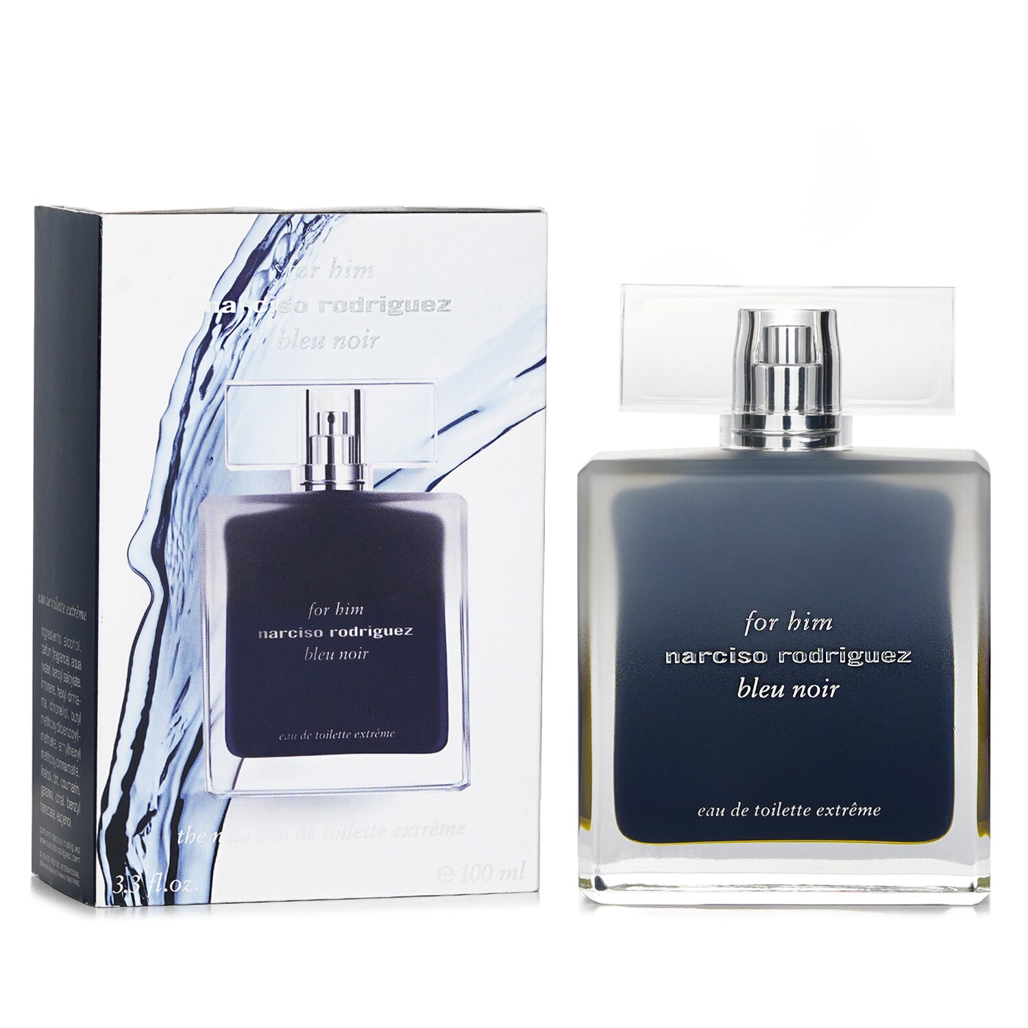 Narciso Rodriguez For Him Bleu Noir Eau De Toilette Extreme Spray 100ml/3.3oz