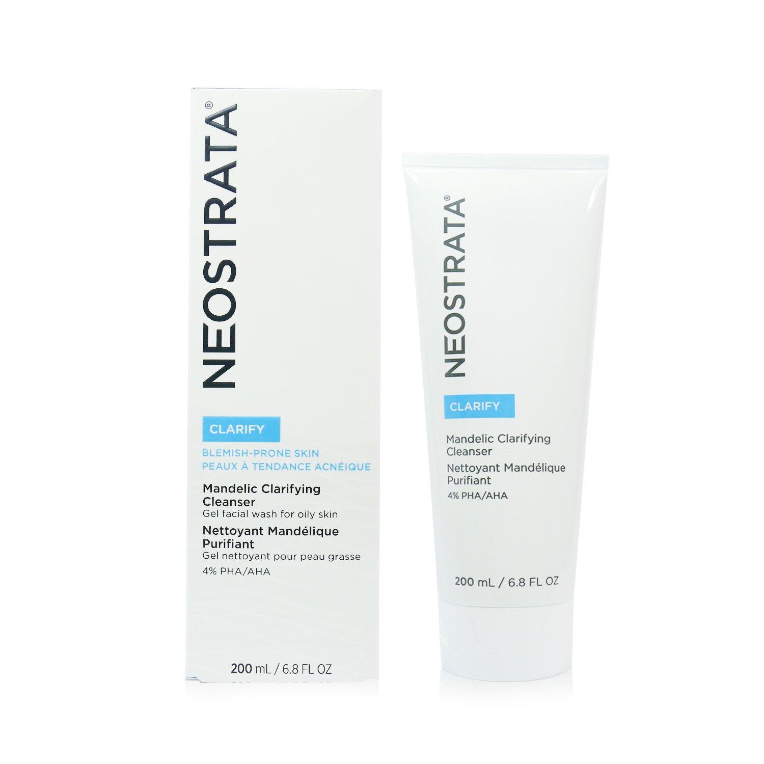 Neostrata 果酸專家  Clarify - Mandelic Clarifying Cleanser 4% PHA/AHA (Box Slightly Damaged) 200ml/6.8oz