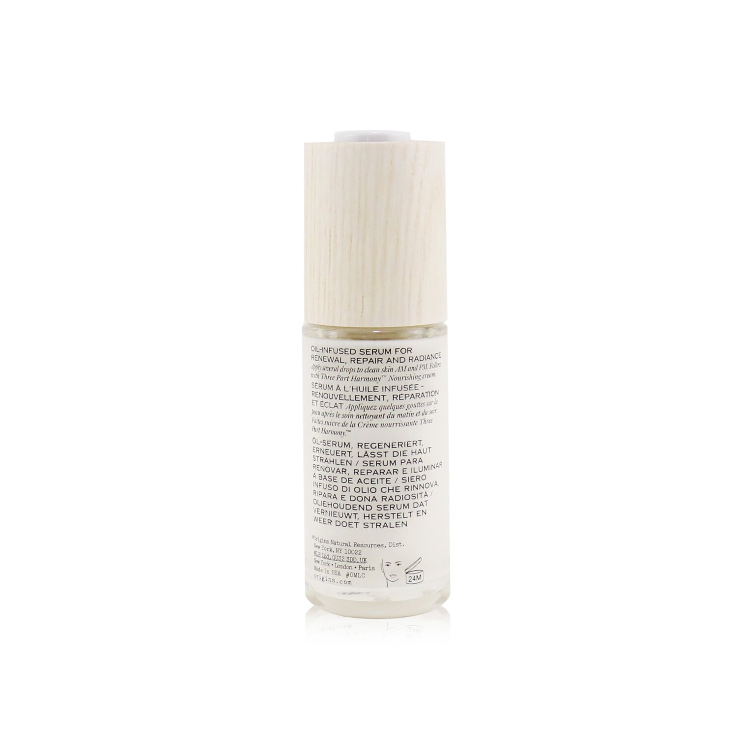 悦木之源  Origins 极致滋润精华 Three Part Harmony Oil-Infused Serum For Renewal, Repair & Radiance 30ml/1oz