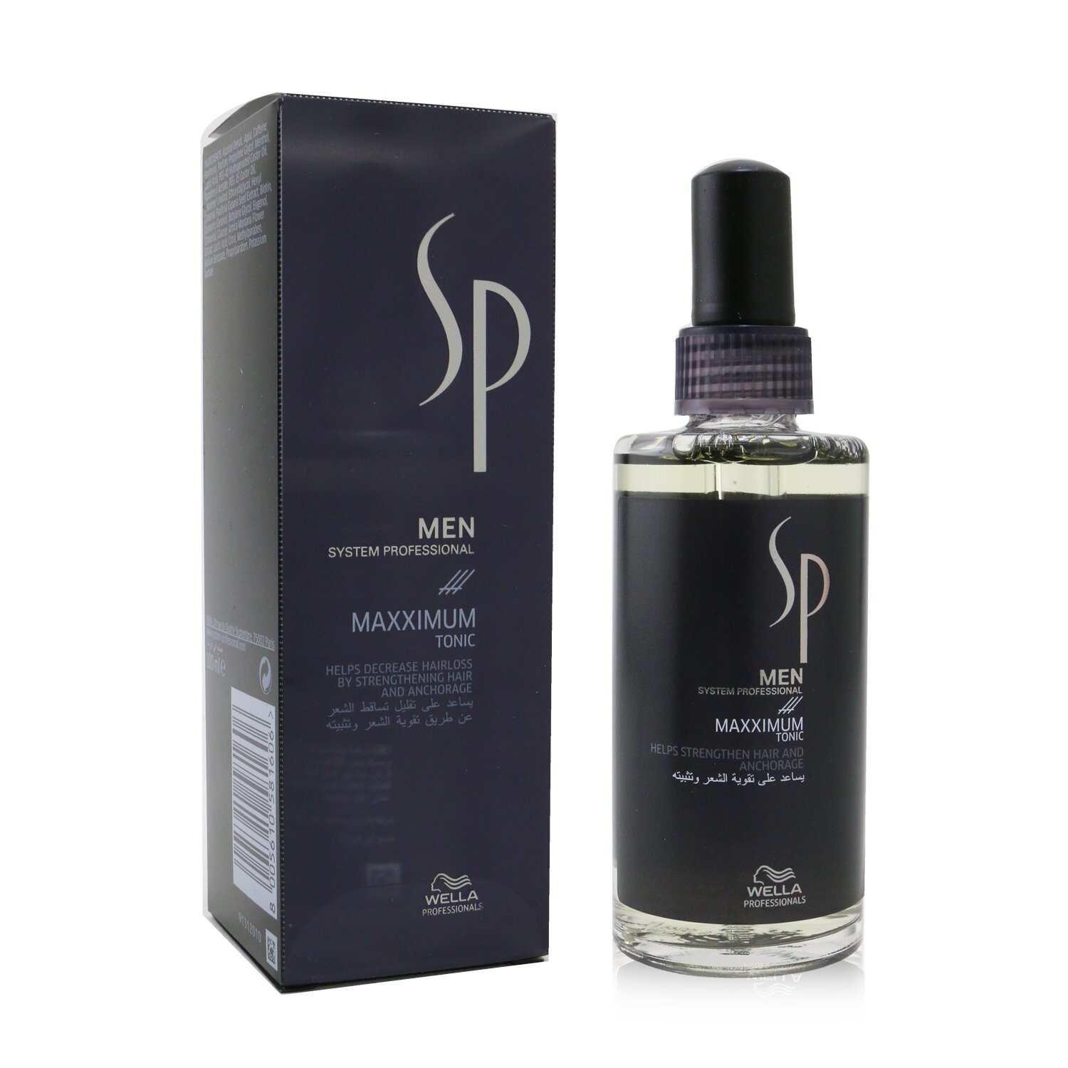 Wella SP Men Maxximum Tonic (Helps Decrease Hairloss By Strengthening Hair and Anchorage) 100ml/3.38oz