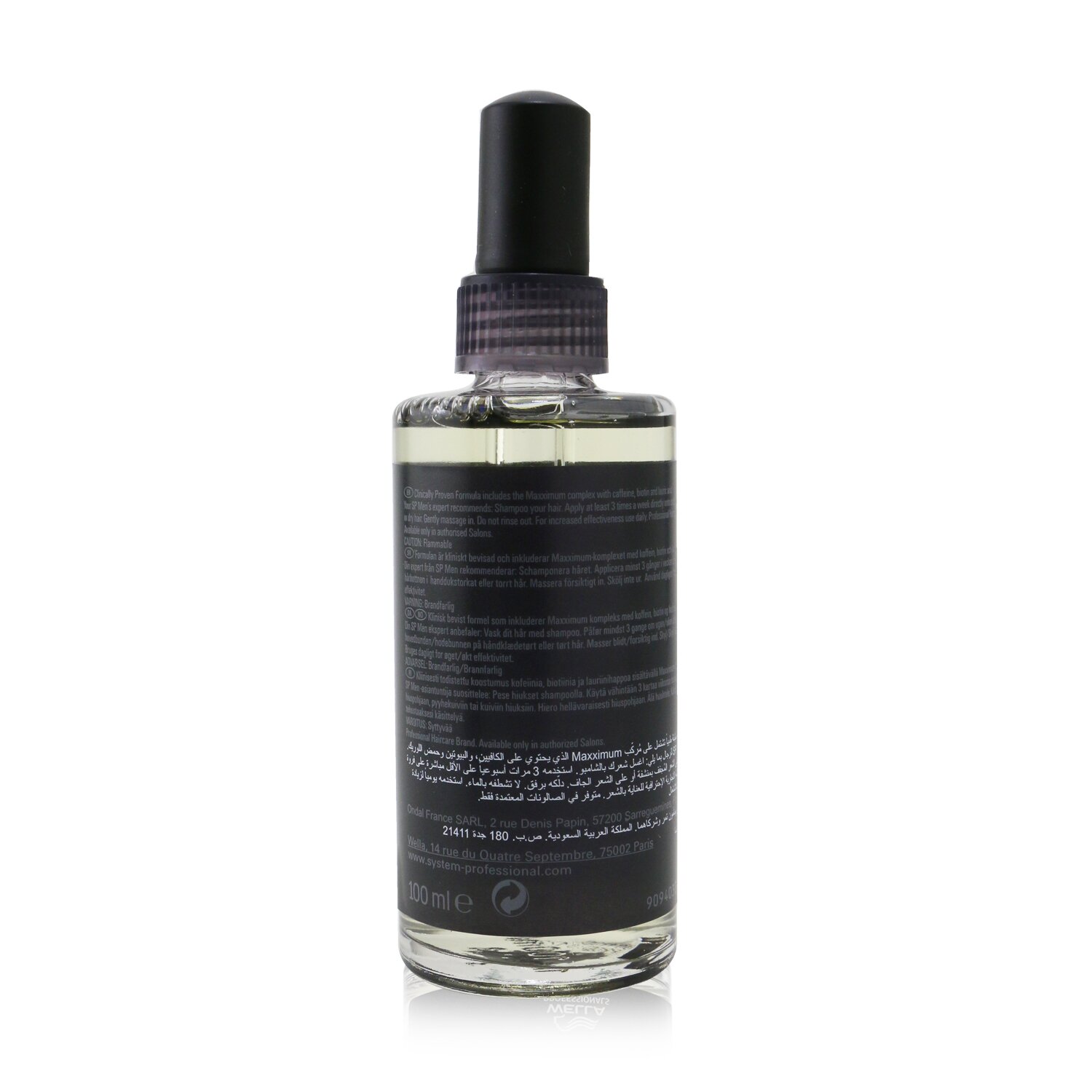Wella SP Men Maxximum Tonic (Helps Decrease Hairloss By Strengthening Hair and Anchorage) 100ml/3.38oz
