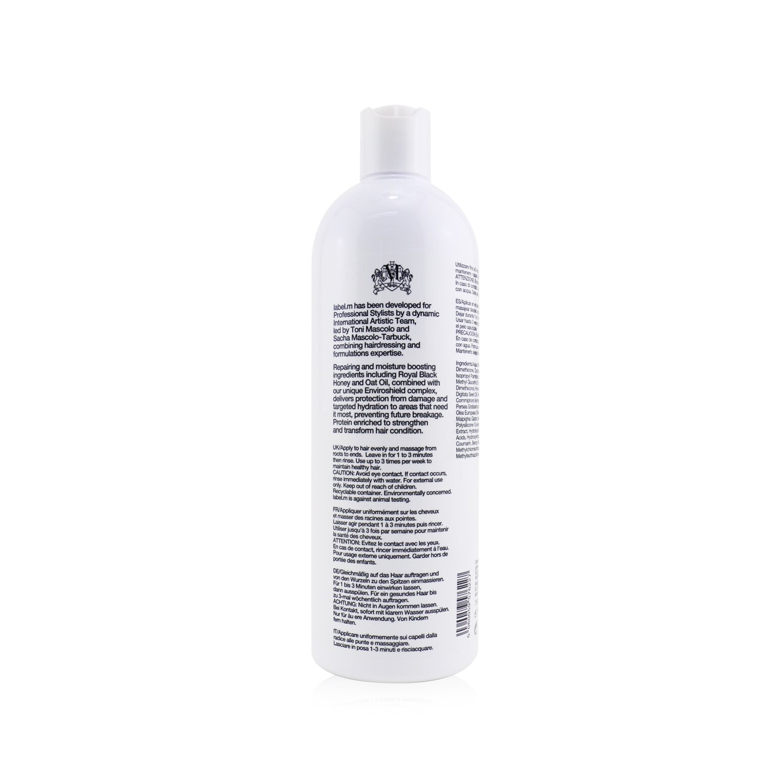 Label.M Honey & Oat Mask (Lightweight Nourishment, Hydrates and Strengthens) 750ml/25.36oz