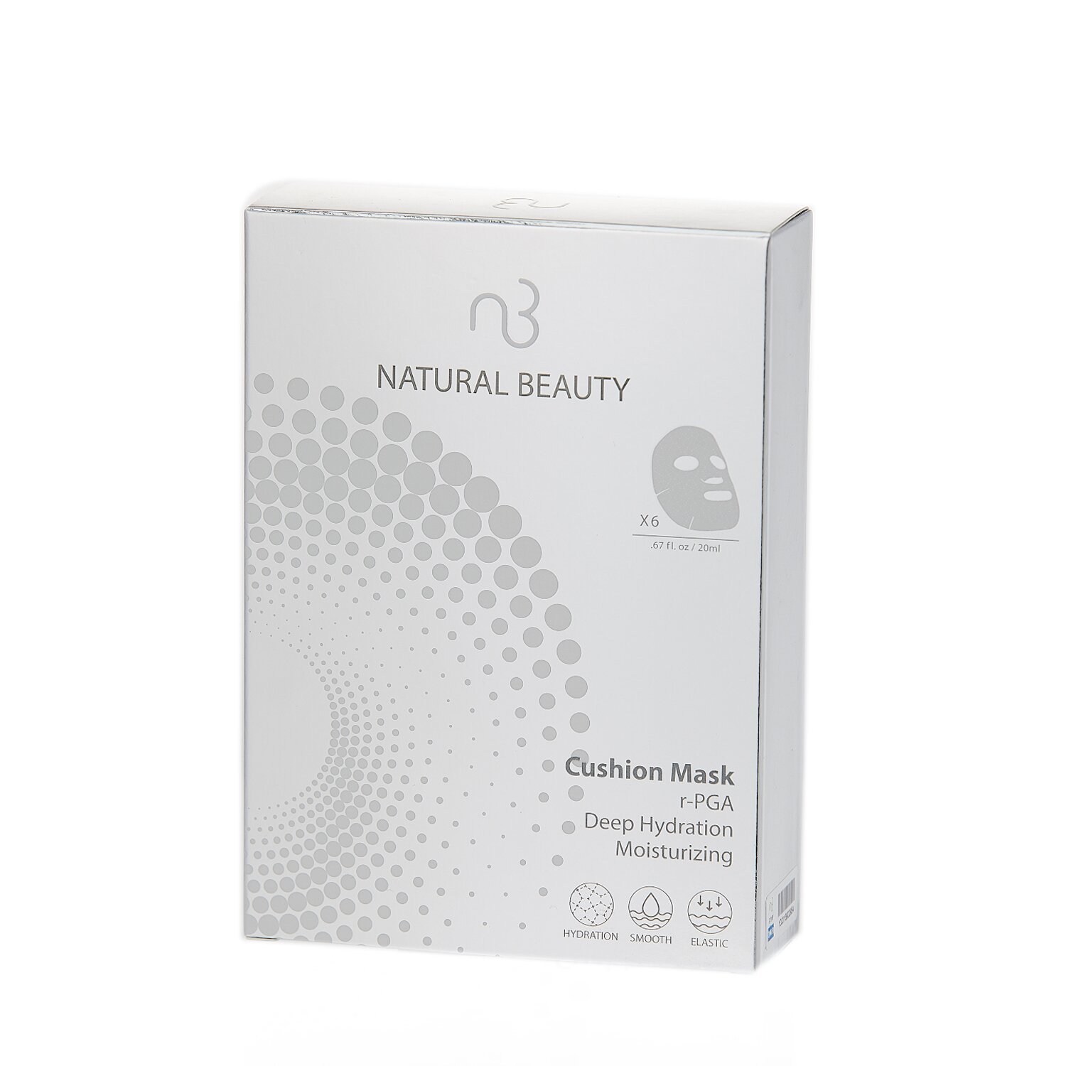 Natural Beauty r-PGA Deep Hydration Moisturizing Cushion Mask 6x 20ml/0.67oz