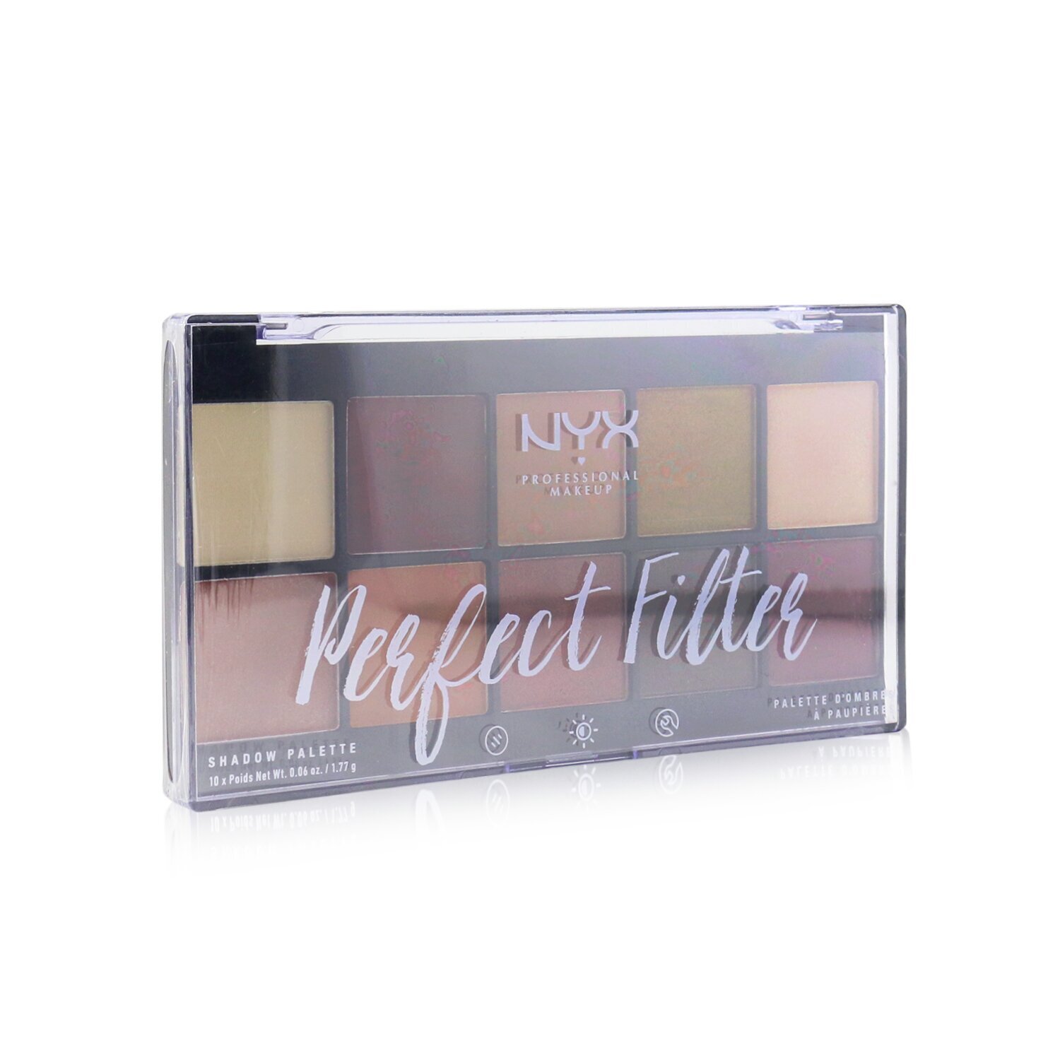 NYX Perfect Filter Shadow Palette 10x1.77g/0.06oz