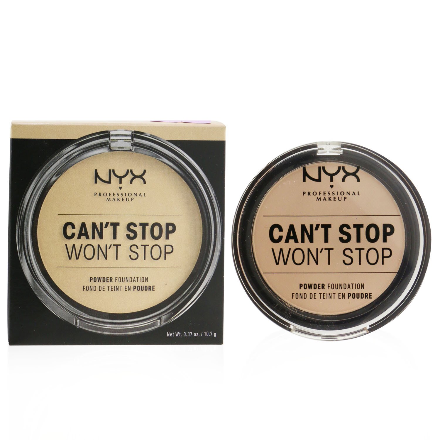 NYX Can't Stop Won't Stop Powder Foundation 10.7g/0.37oz