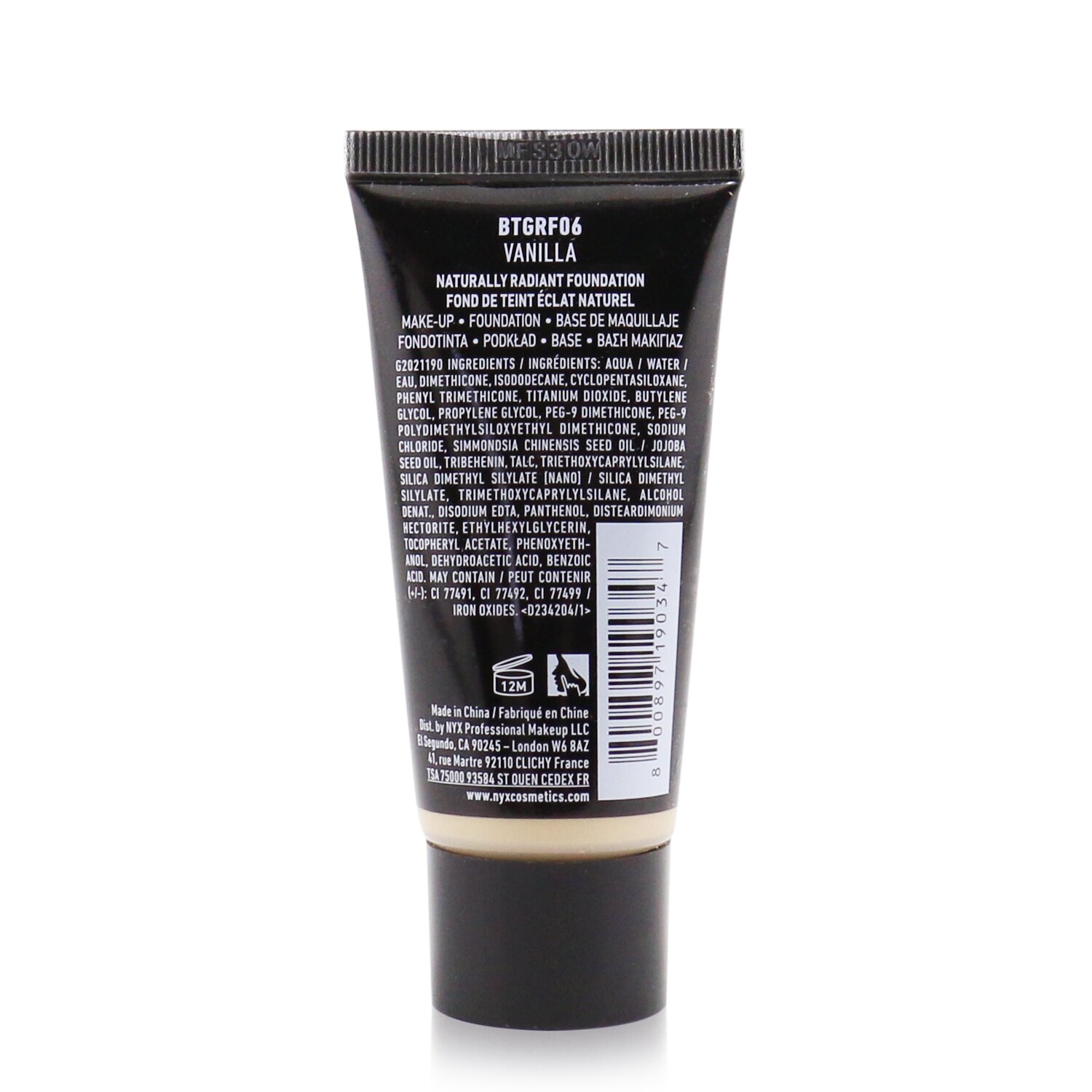 NYX Born To Glow! Naturally Radiant Foundation 30ml/1.01oz