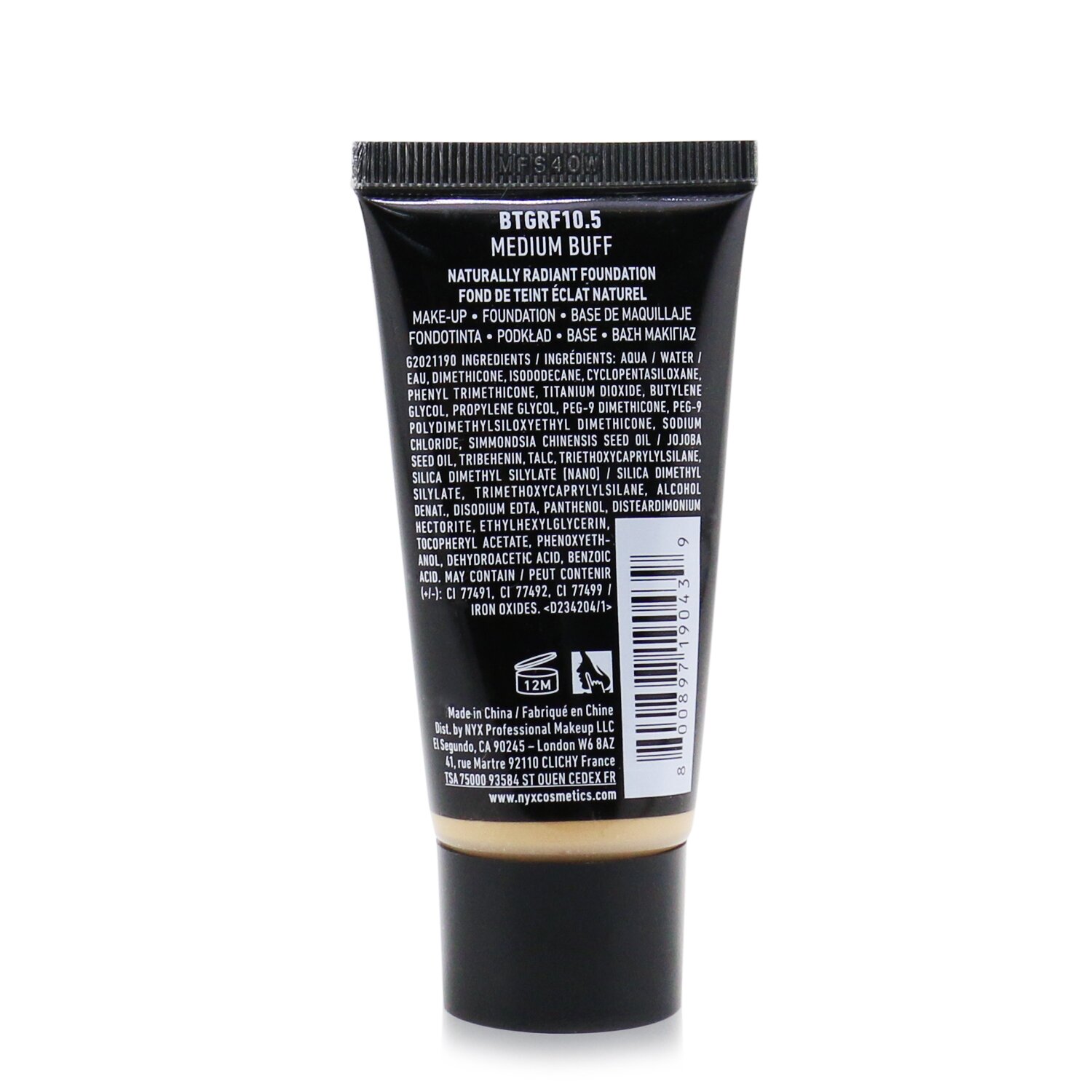 NYX Born To Glow! Naturally Radiant Foundation 30ml/1.01oz