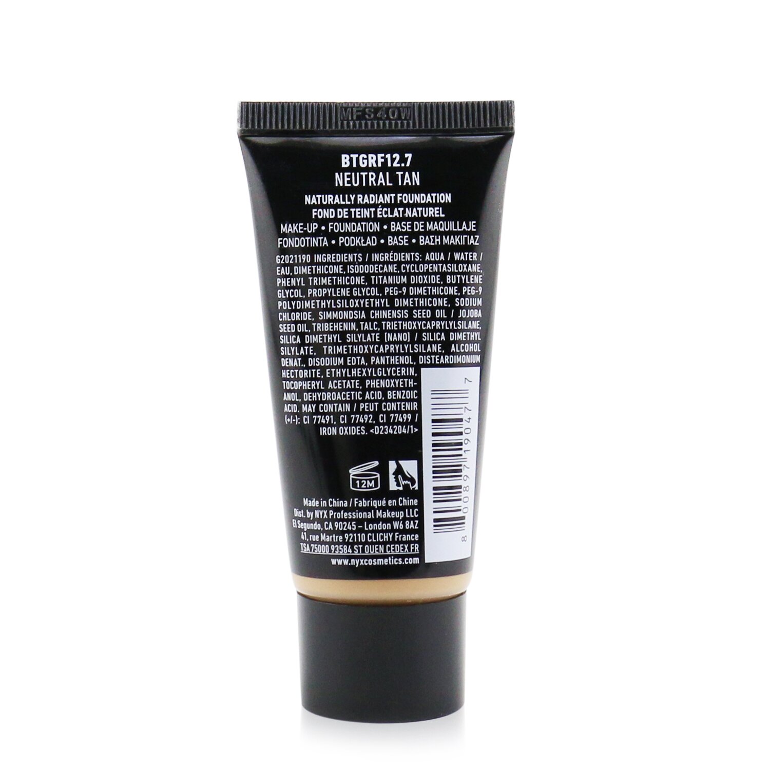 NYX Born To Glow! Naturally Radiant Foundation 30ml/1.01oz