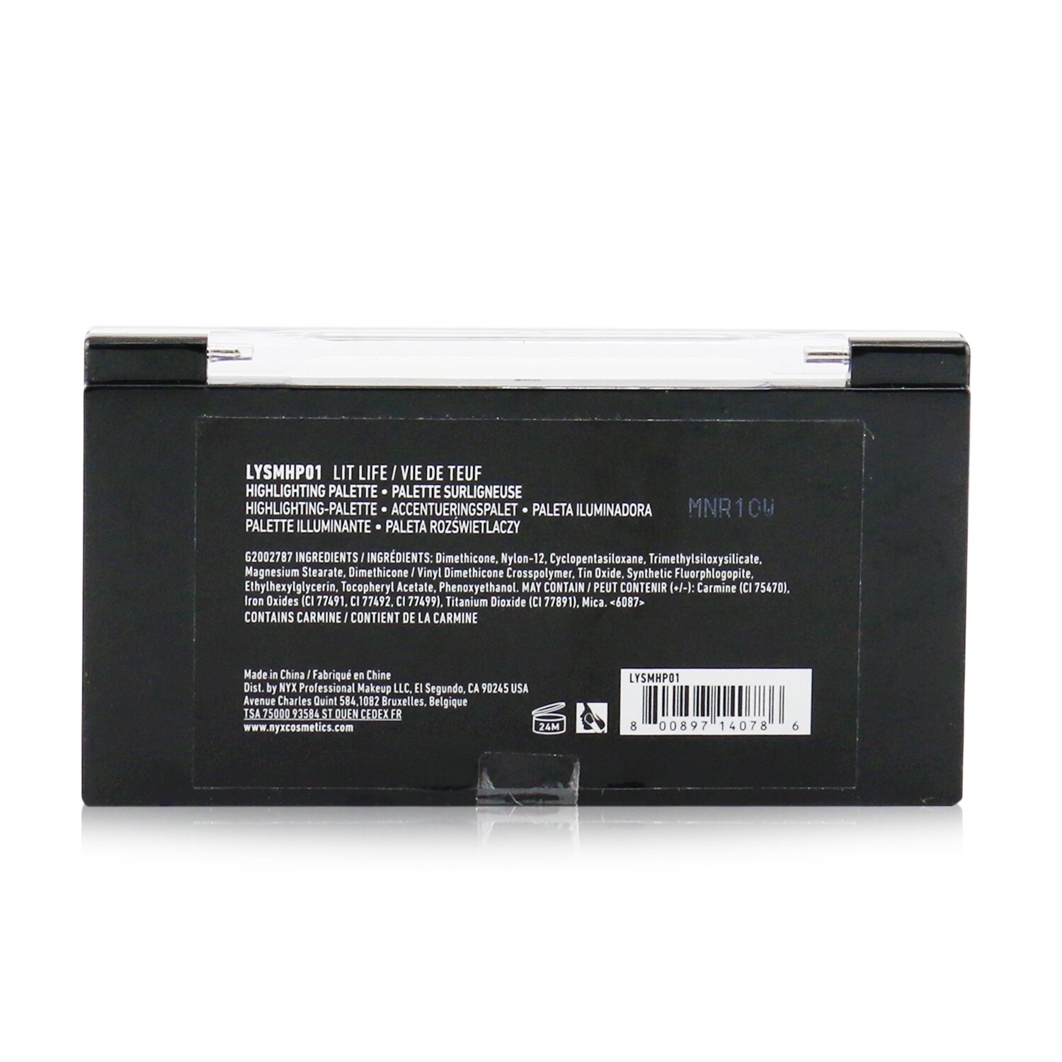 NYX Love You So Mochi Highlighting Palette 3x5.4g/0.19oz