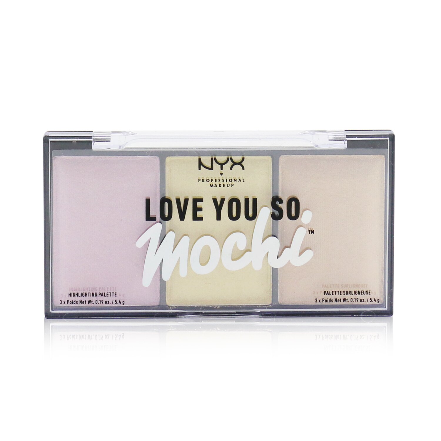 NYX Love You So Mochi Highlighting Palette 3x5.4g/0.19oz