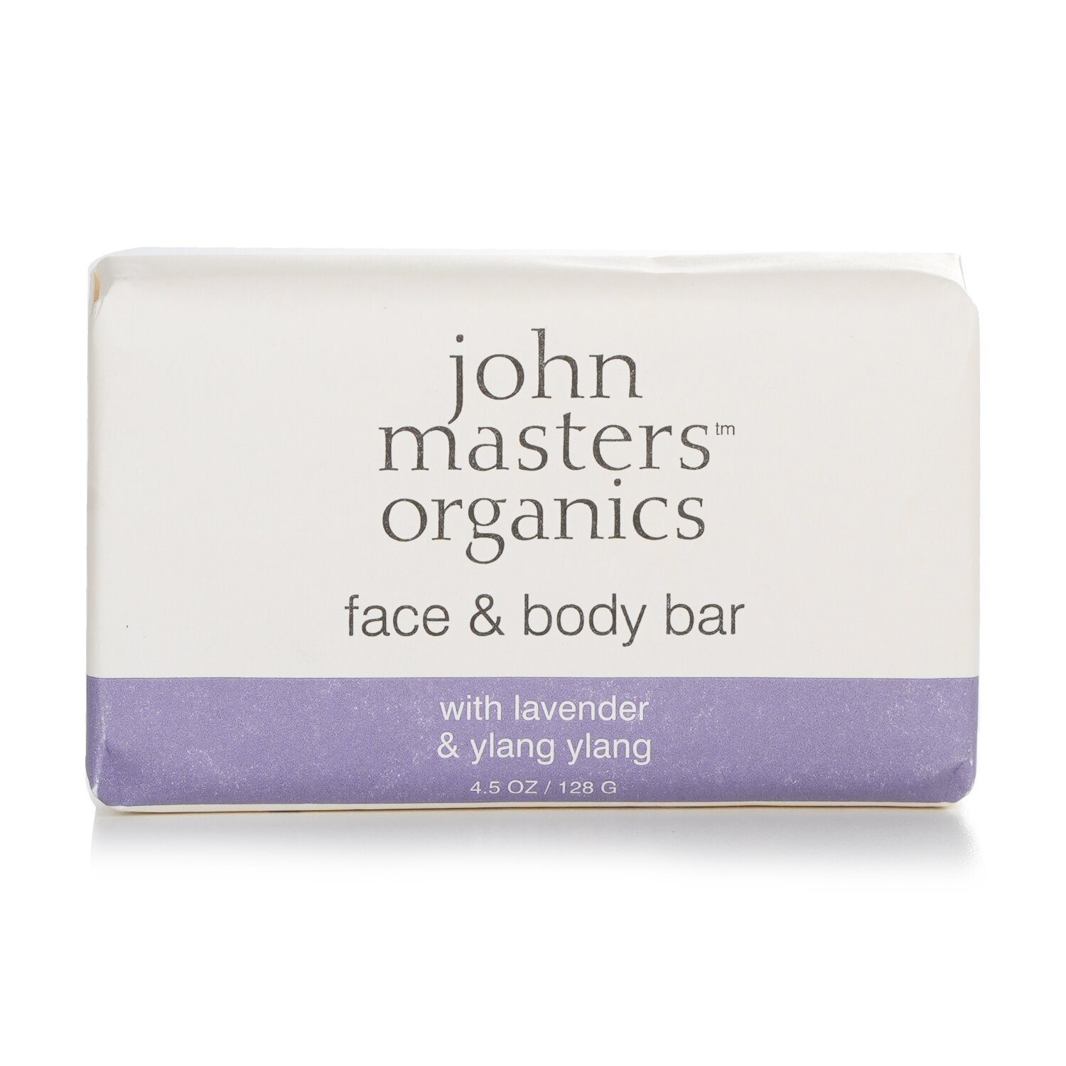 John Masters Organics Face & Body Bar With Lavender & Ylang Ylang 128g/4.5oz