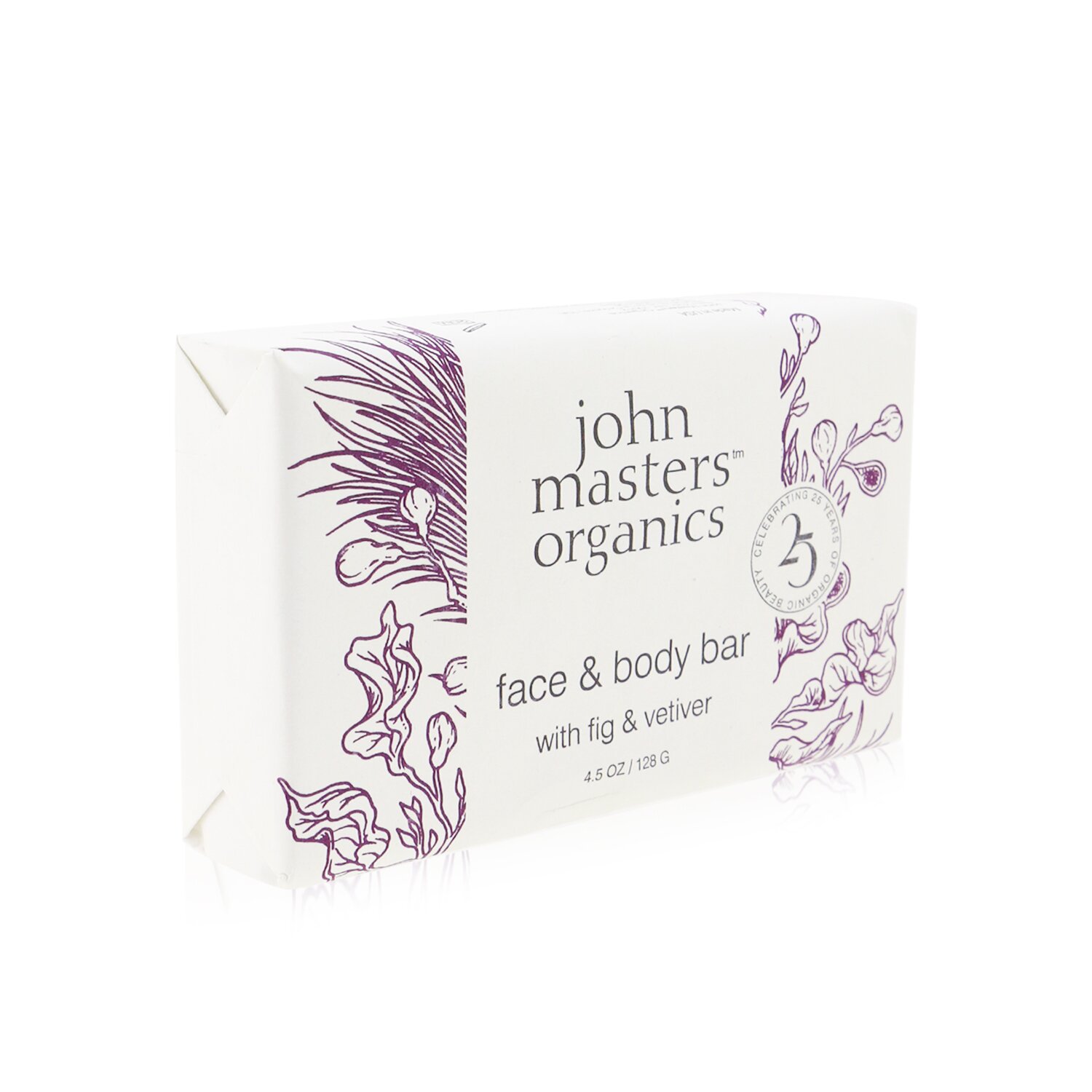 John Masters Organics Face & Body Bar With Fig & Vetiver 128g/4.5oz