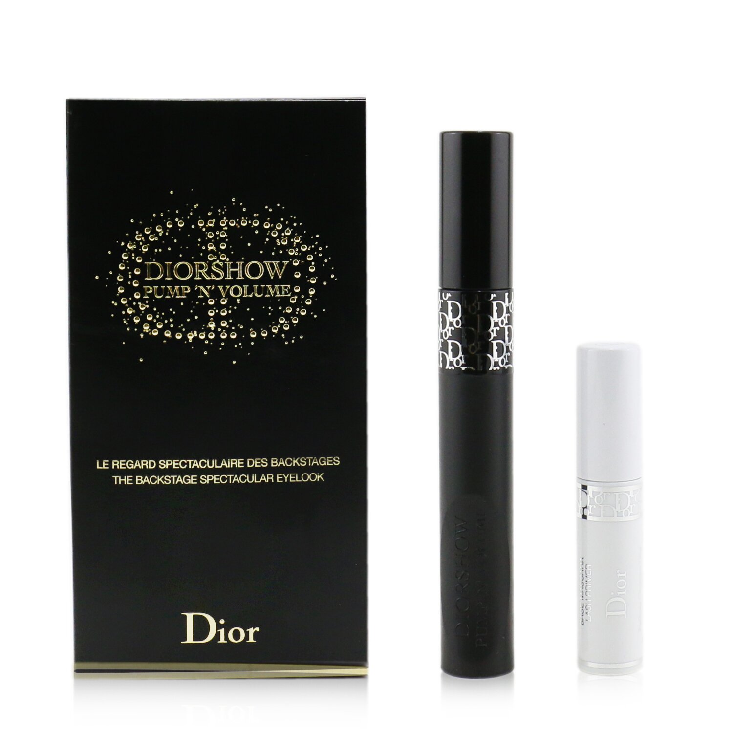 Christian Dior Diorshow Pump &quot;N' Volume Mascara Set: Diorshow Pump 'N' Volume Mascara 6g/0.21oz + Diorshow Maximizer 3D Lash Primer 2pcs