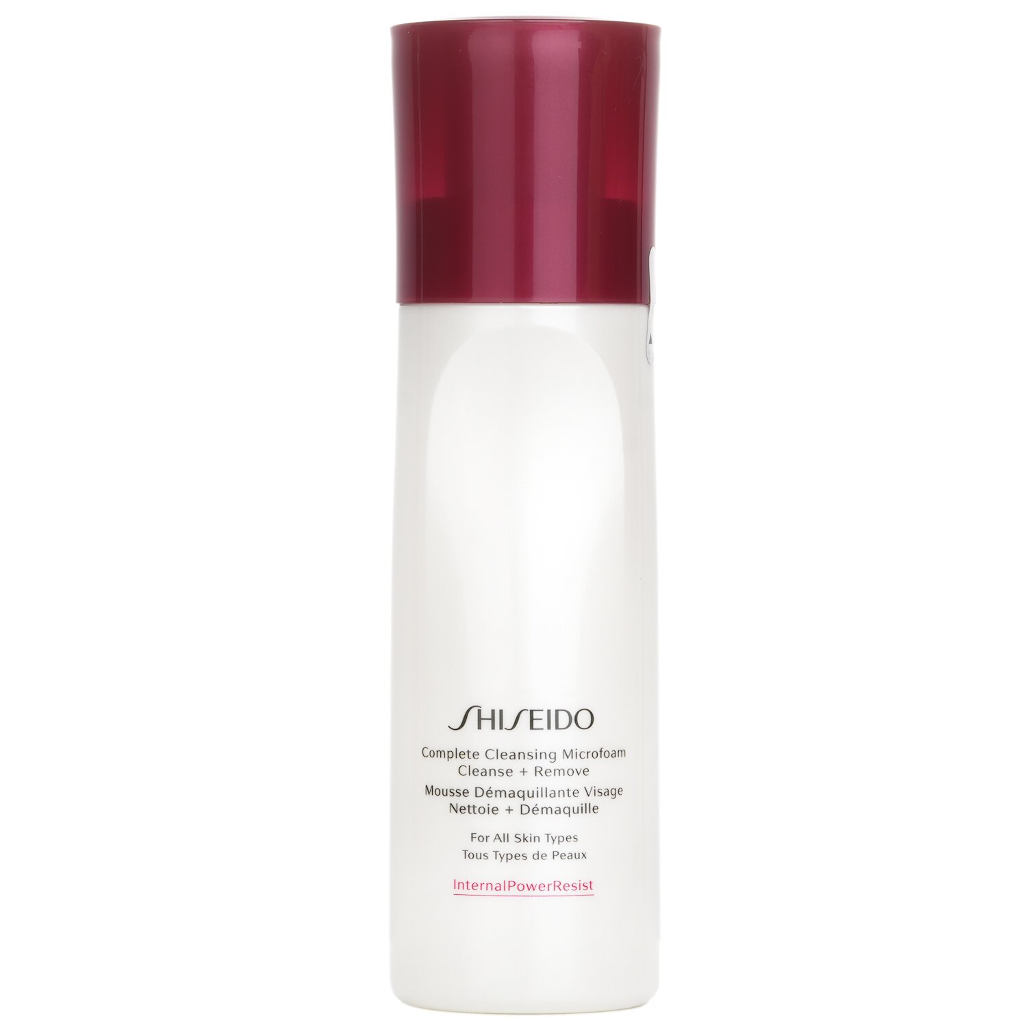 Shiseido InternalPowerResist Complete Cleansing Microfoam Cleanse + Remove - For All Skin Types 180ml/6oz