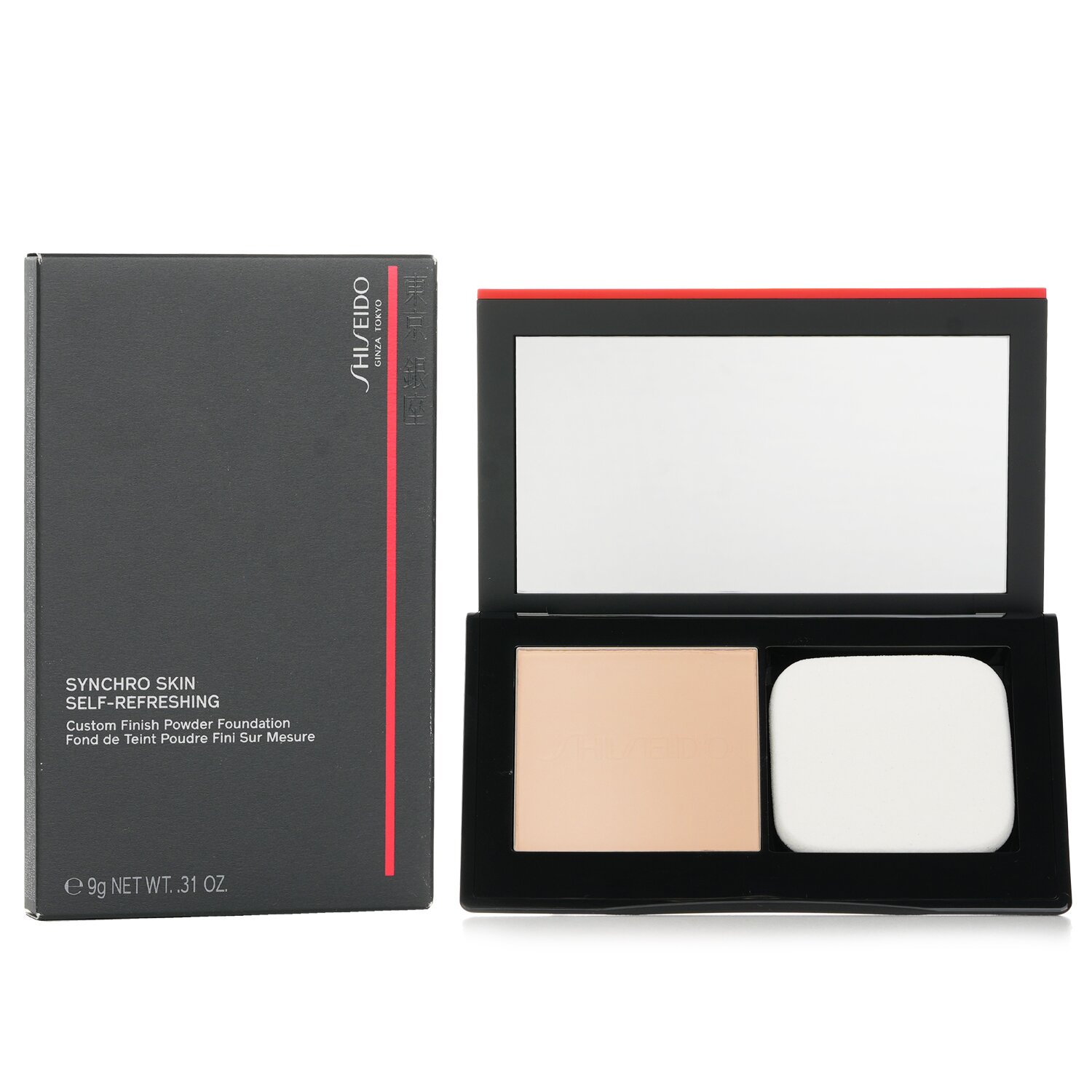 Shiseido Synchro Skin Self Refreshing Custom Finish Powder Foundation 9g/0.31oz