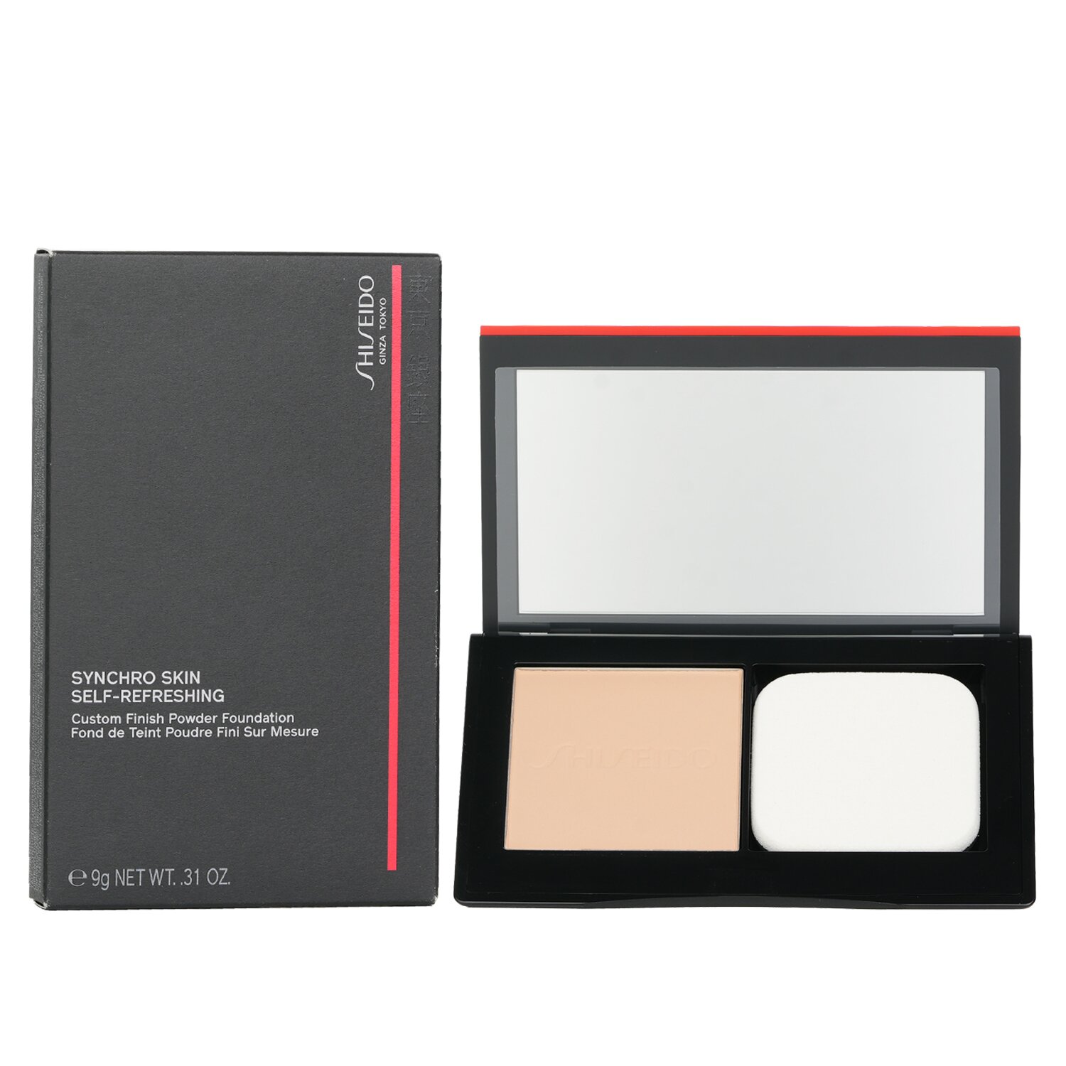 Shiseido Synchro Skin Self Refreshing Custom Finish Powder Foundation 9g/0.31oz