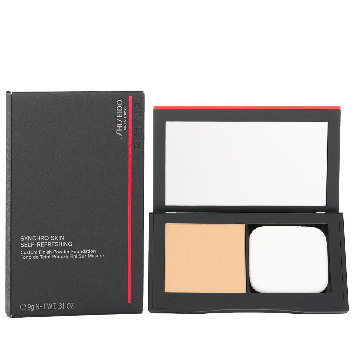 Shiseido Synchro Skin Self Refreshing Custom Finish Powder Foundation 9g/0.31oz