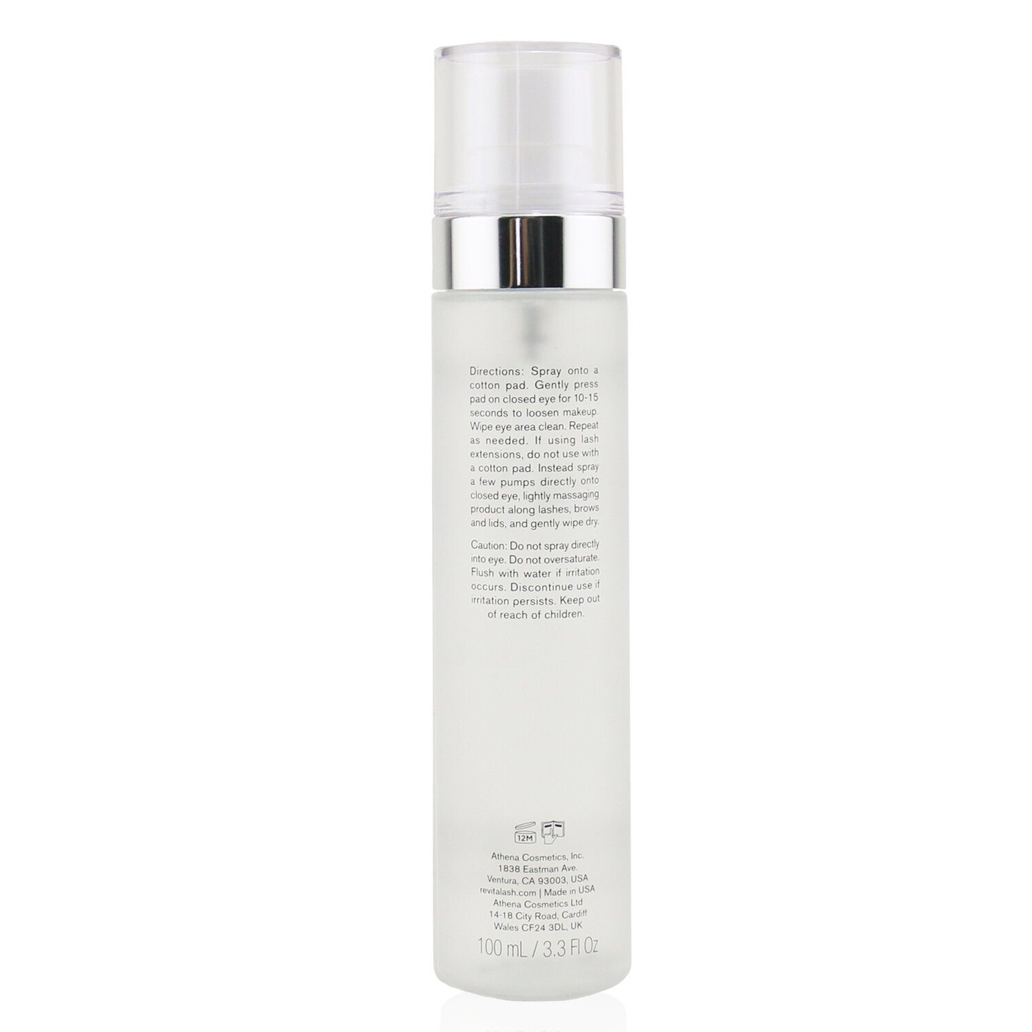 RevitaLash Micellar Water Lash Wash - Conditioning Eye Makeup Remover 100ml/3.3oz