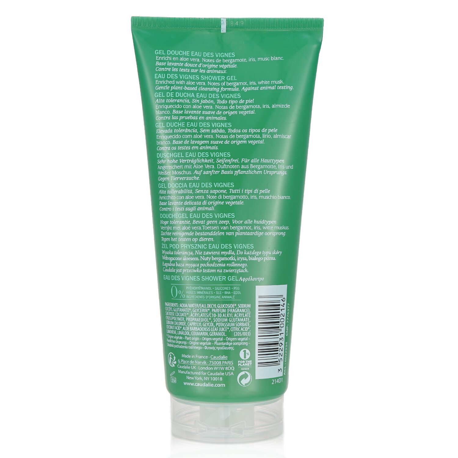 Caudalie Eau Des Vignes Shower Gel 200ml/6.7oz