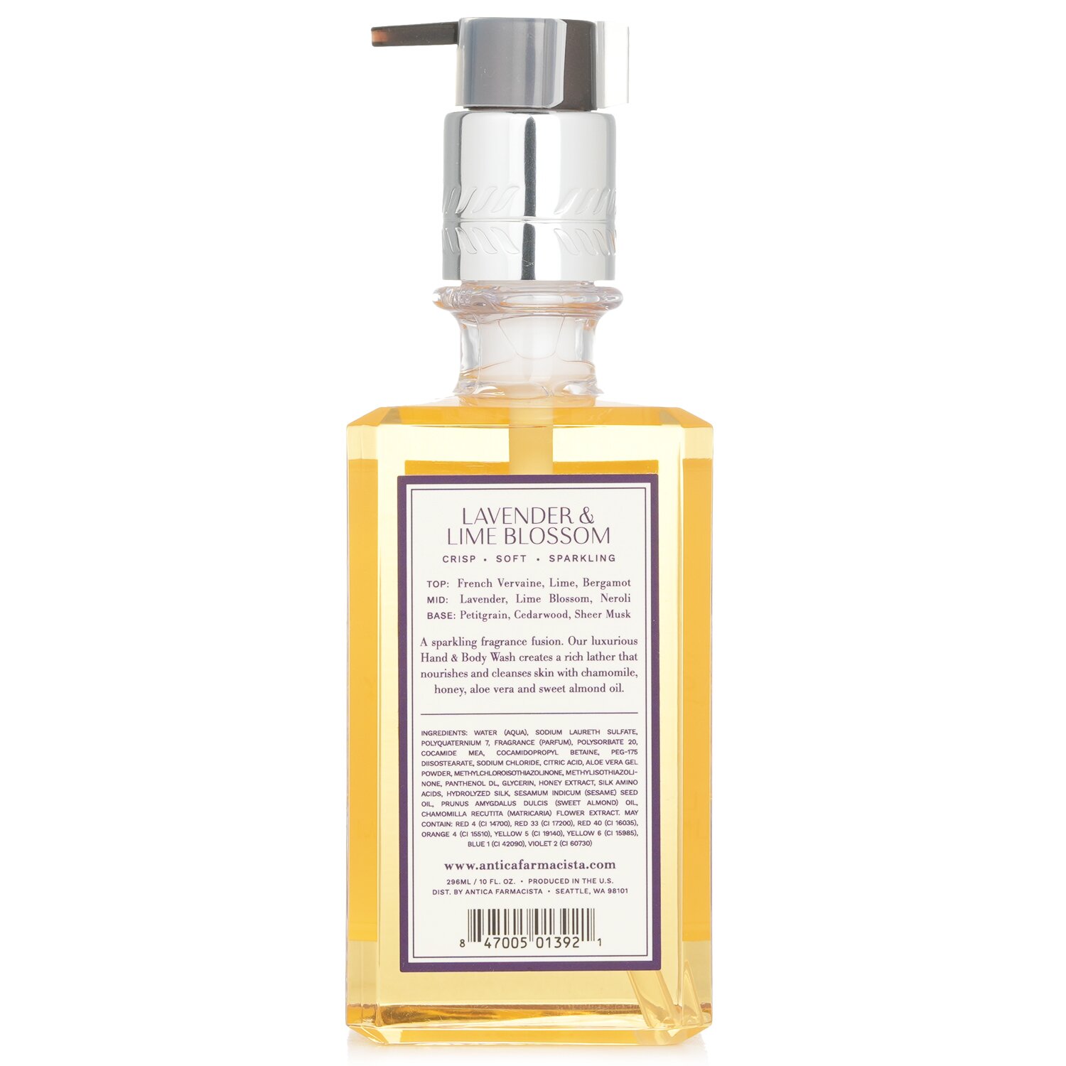 Antica Farmacista Hand & Body Wash - Lavender & Lime Blossom 296ml/10oz