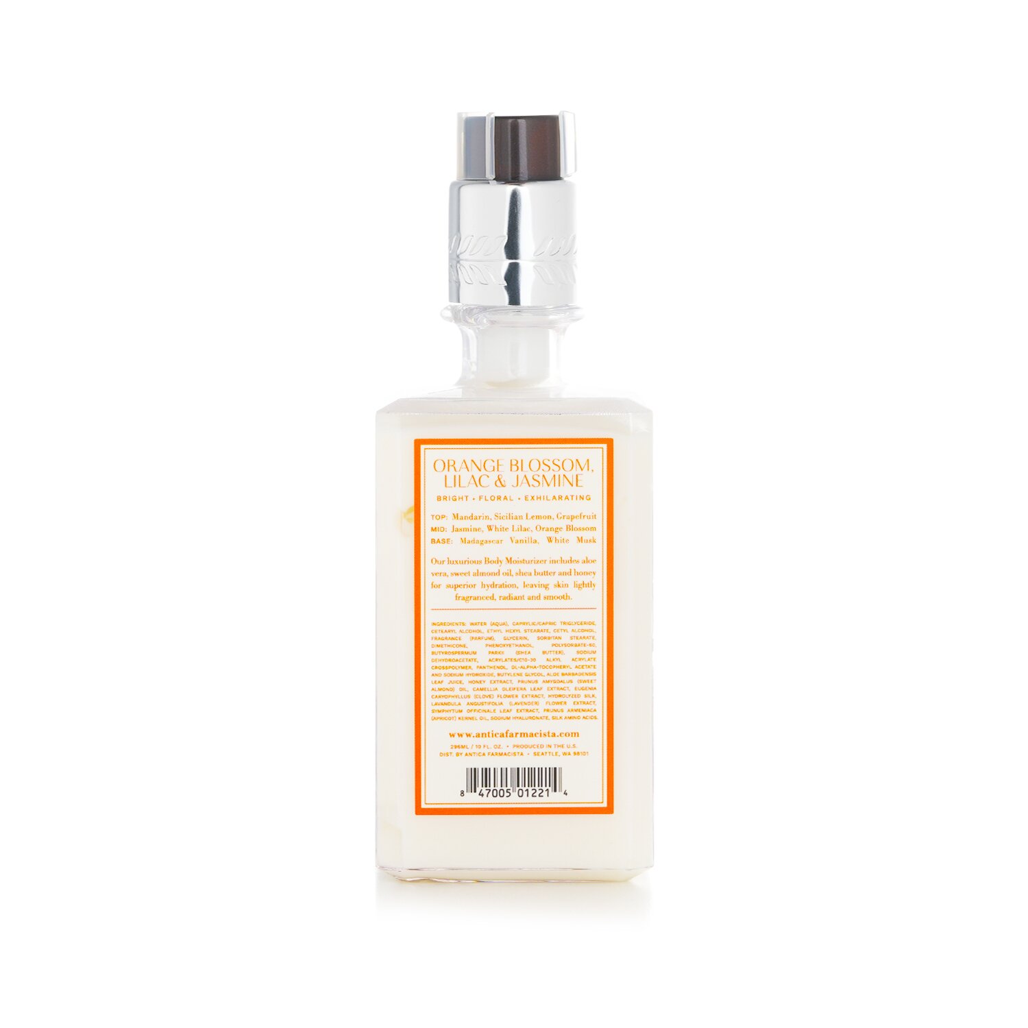 Antica Farmacista Body Moisturizer - Orange Blossom, Lilac & Jasmine 296ml/10oz