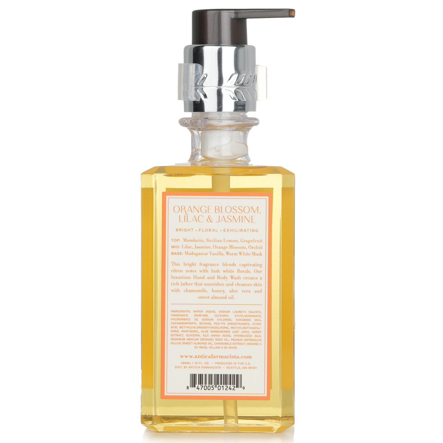Antica Farmacista Hand & Body Wash - Orange Blossom, Lilac & Jasmine 296ml/10oz