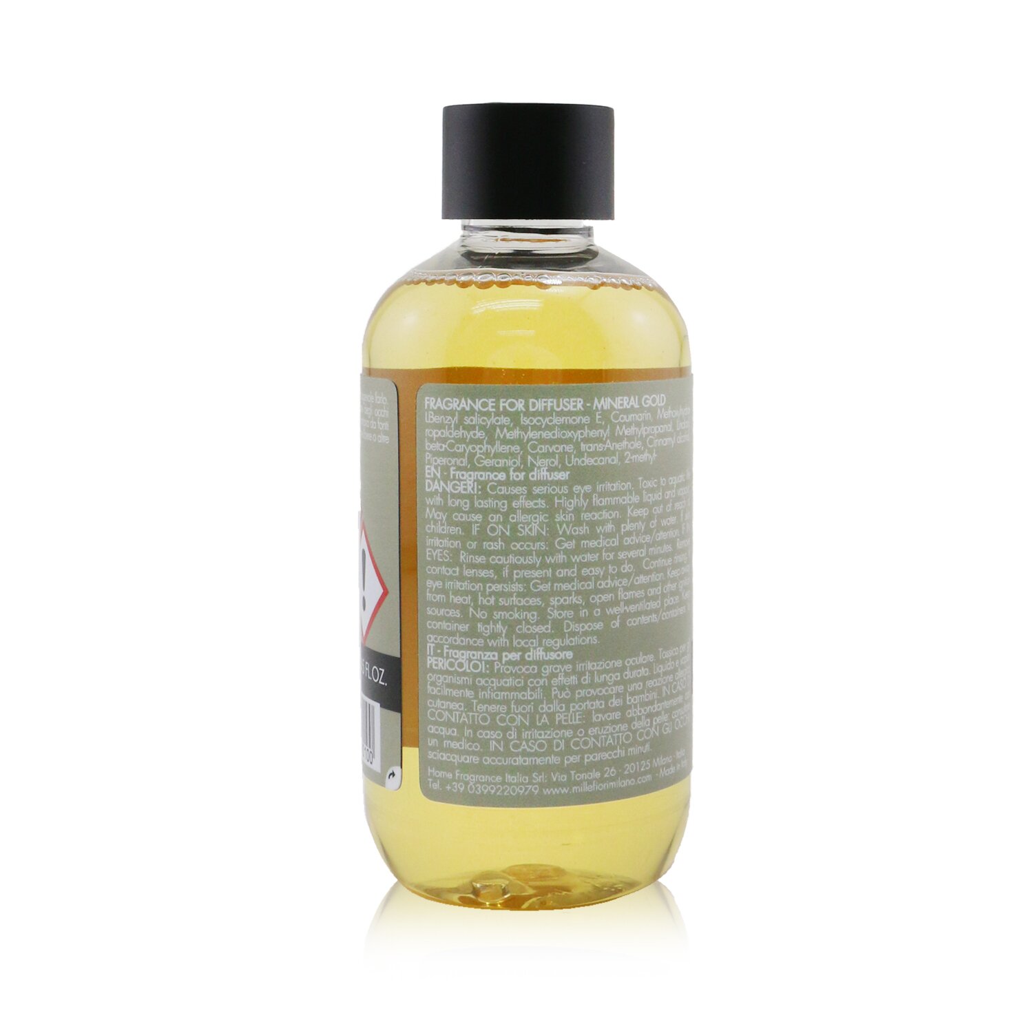 Millefiori Natural Fragrance Diffuser Refill - Mineral Gold 250ml/8.45oz