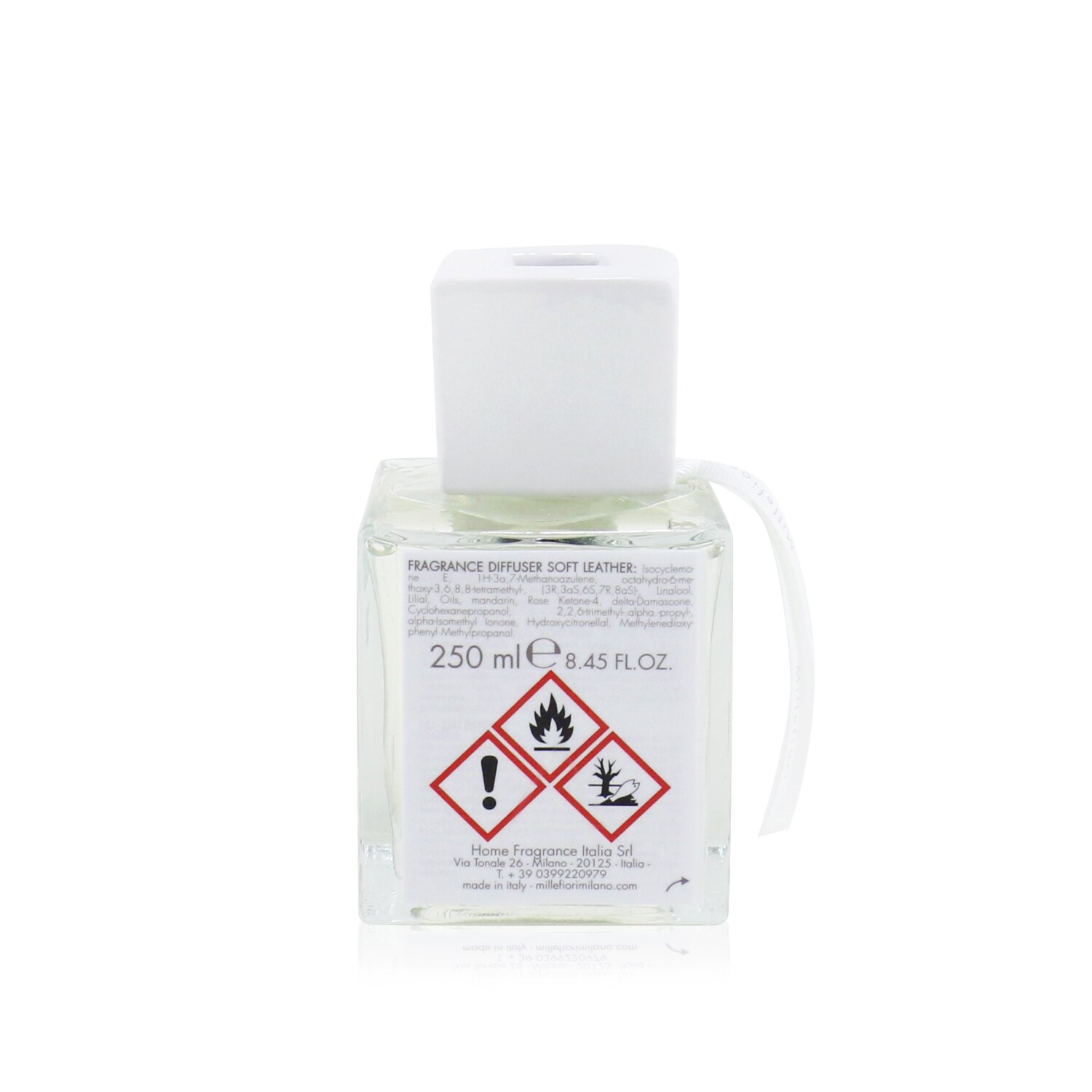 Millefiori Zona Fragrance Diffuser - Soft Leather 250ml/8.45oz