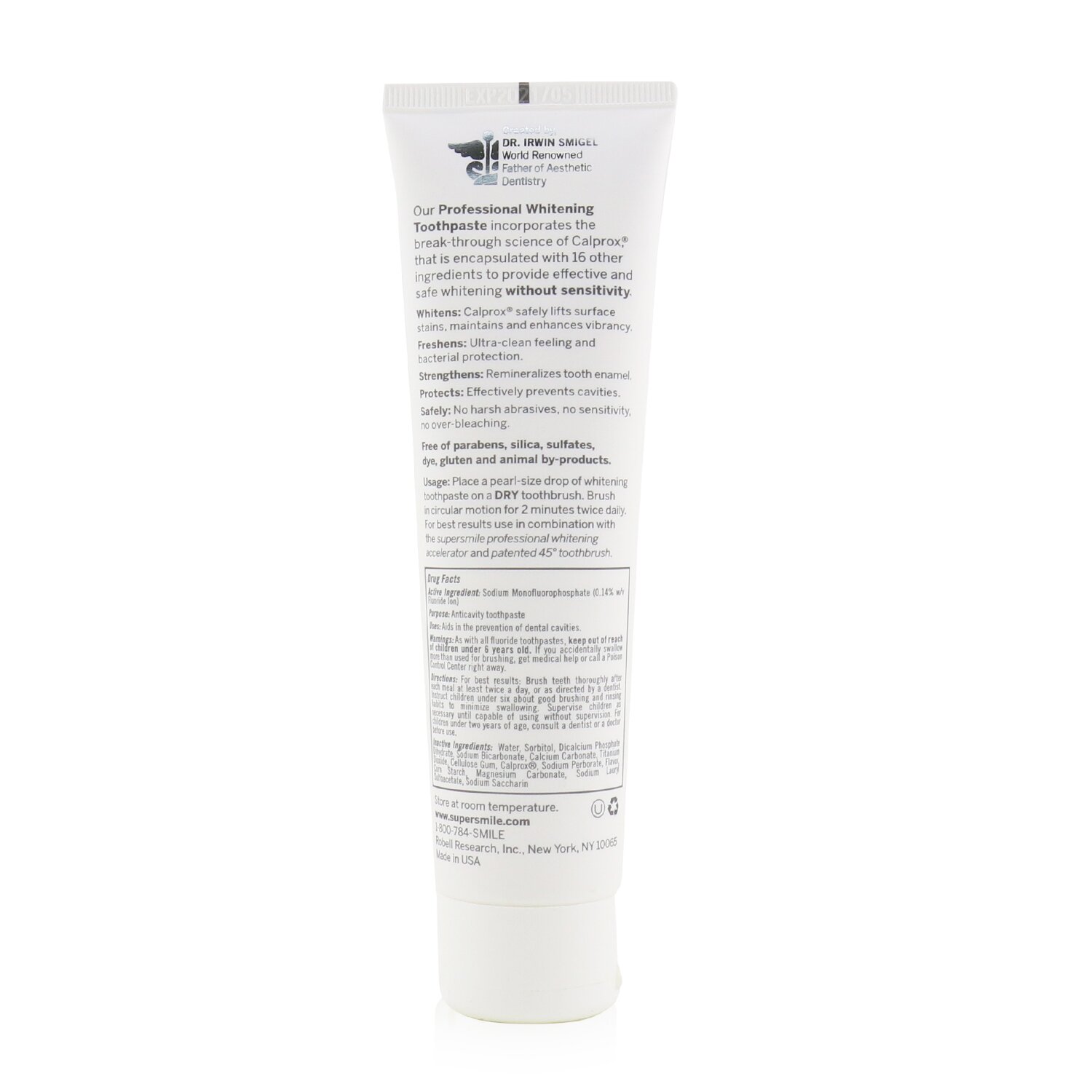 Supersmile Professional Whitening Toothpaste - Icy Mint (Box Slightly Damaged) 119g/4.2oz