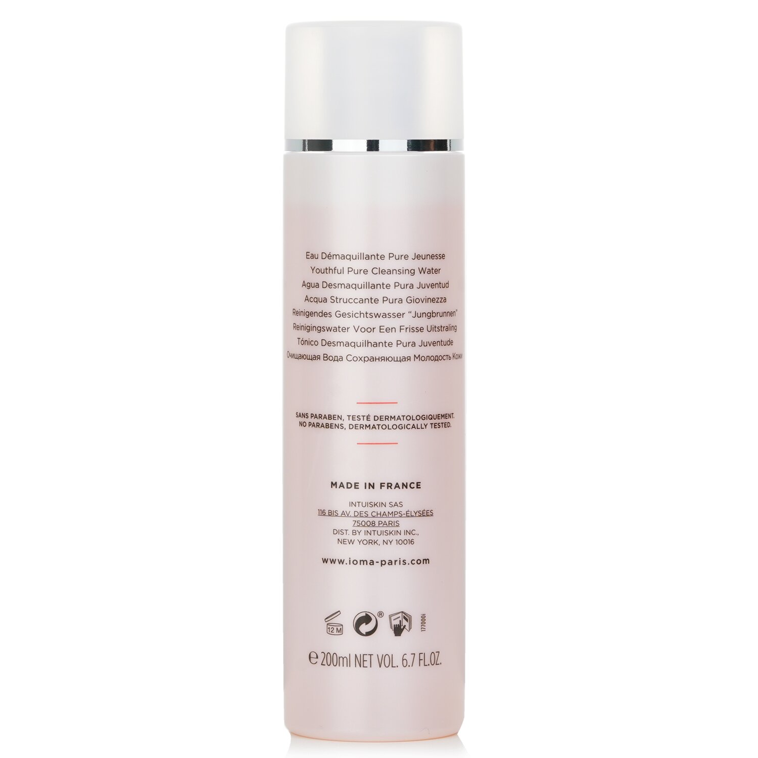 IOMA Energize – nooruslik puhas puhastusvesi 200ml/6.7oz