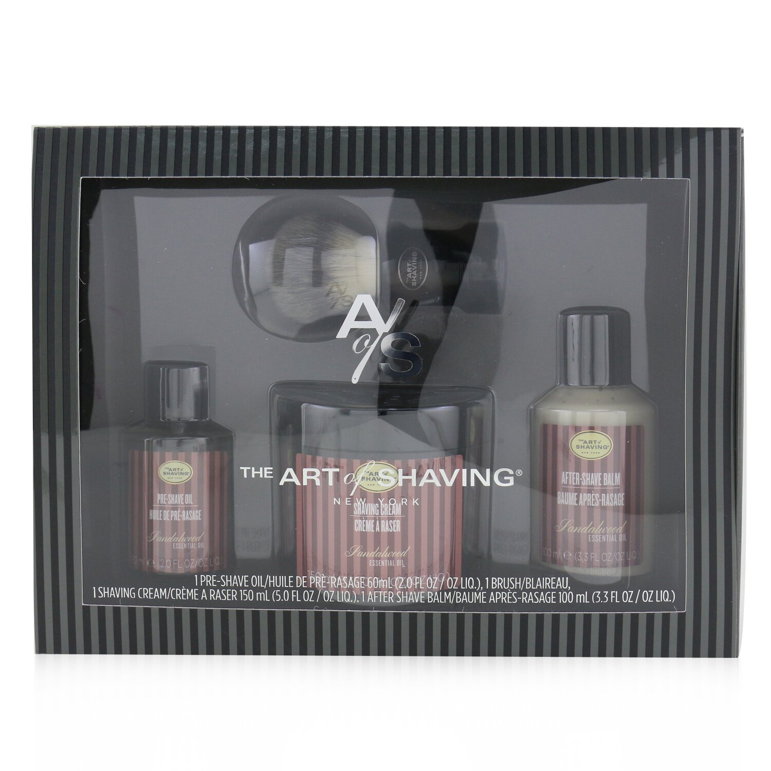 The Art Of Shaving 4 Elements Shaving Full Size Kit - Sandalwood 4pcs