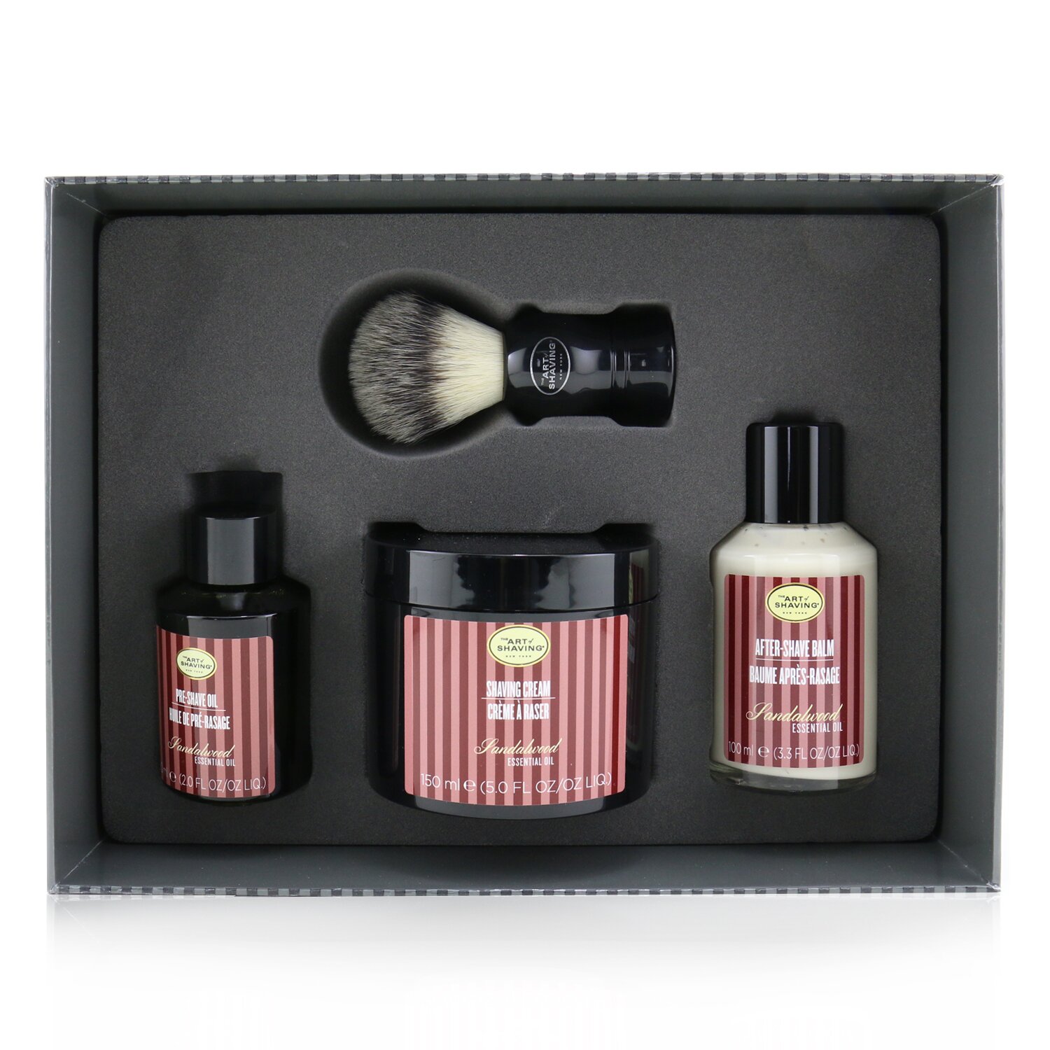 The Art Of Shaving 4 Elements Shaving Full Size Kit - Sandalwood 4pcs