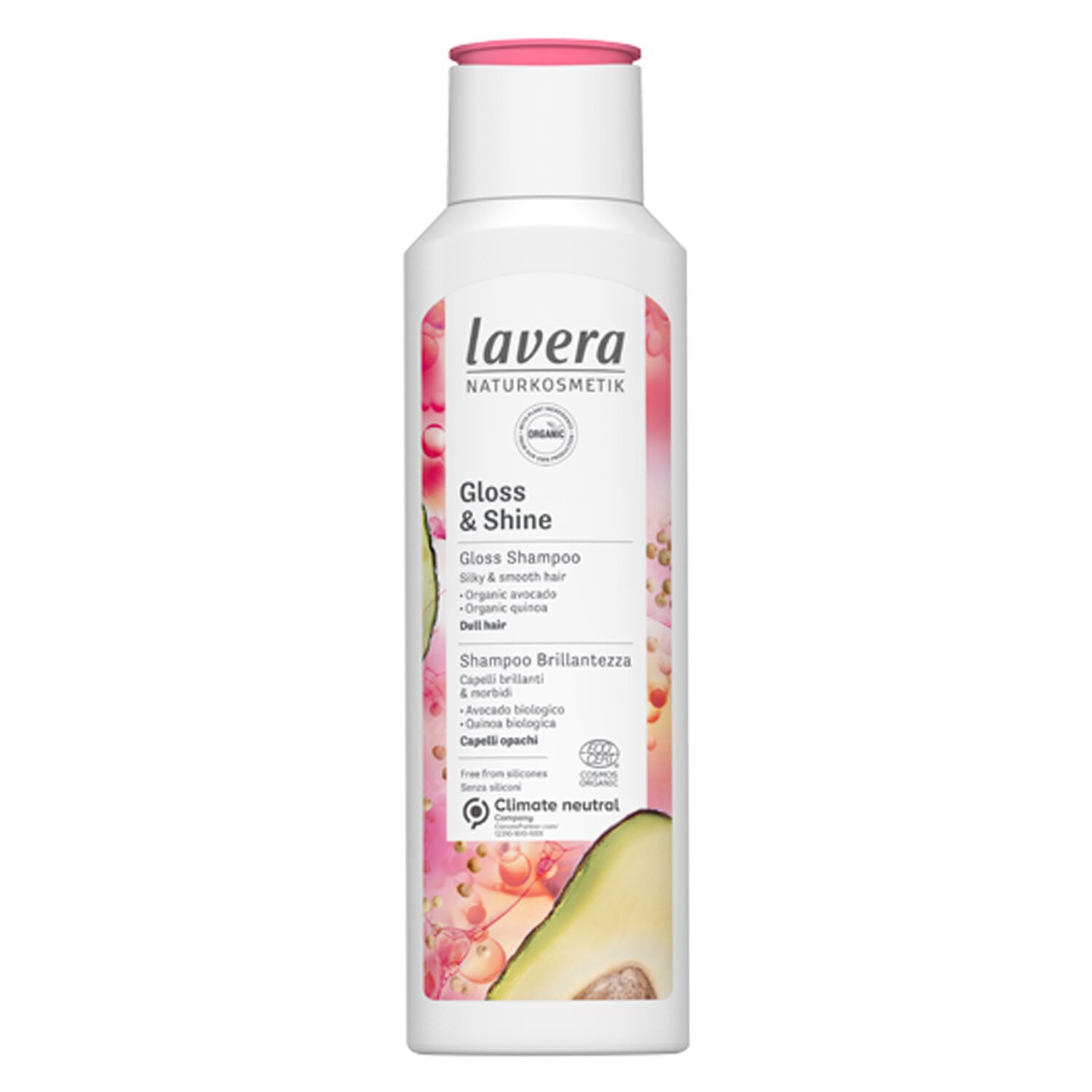 Lavera Gloss & Shine Gloss Champú (Cabello Opaco) 250ml/8.8oz