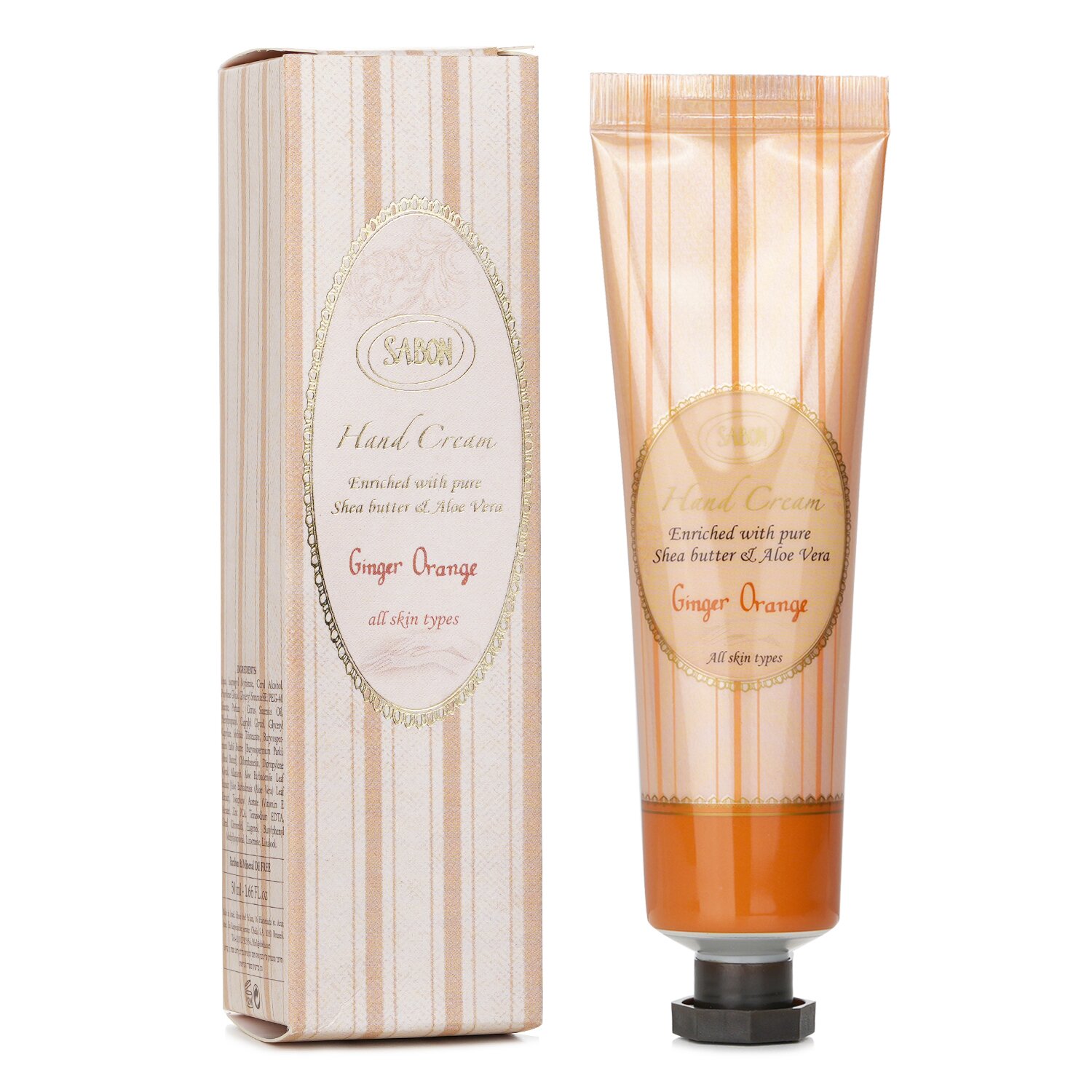 Sabon Crema de Manos - Ginger Orange (Tube) 50ml/1.66oz