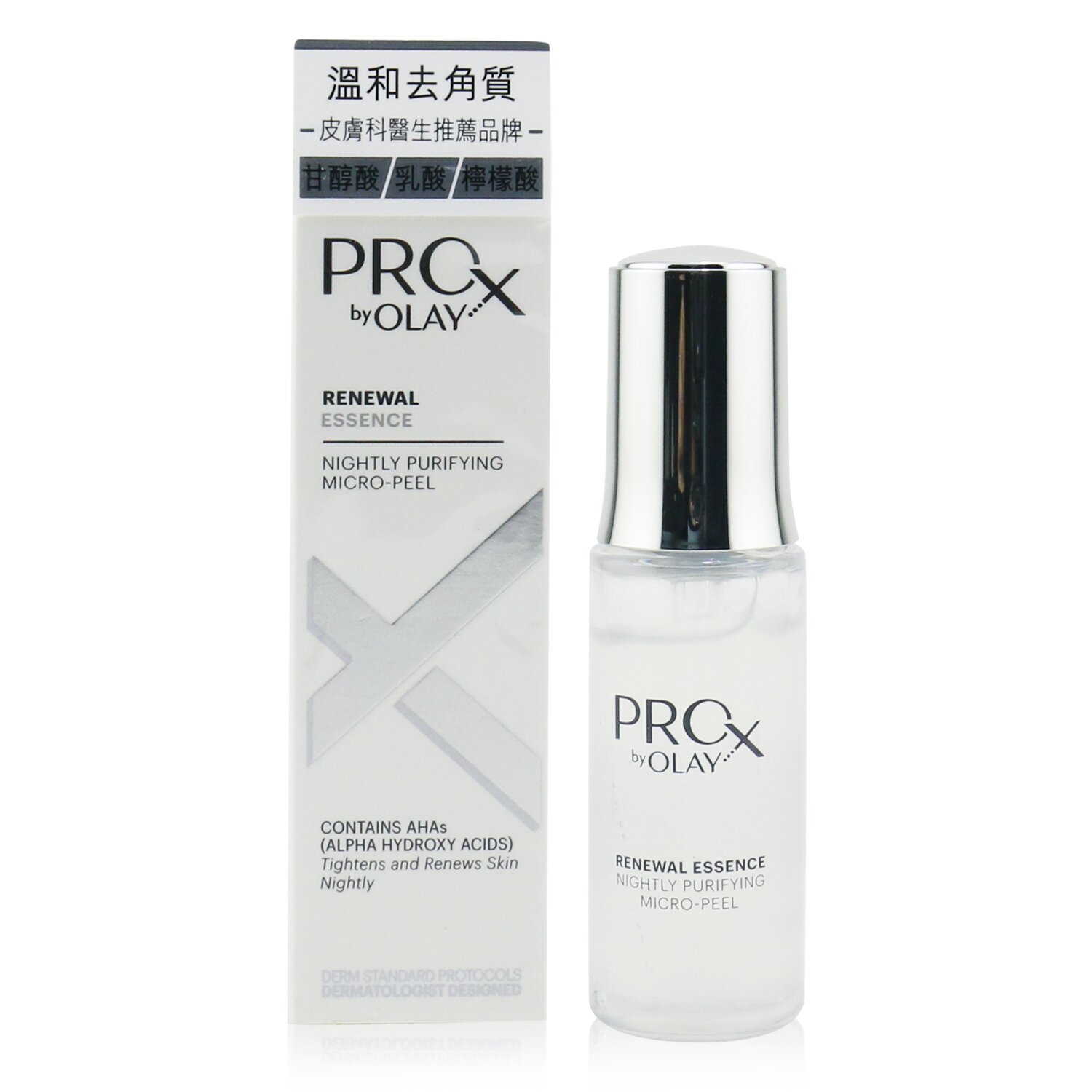 Olay Pro X Renewal Essence - Nightly Purifying Micro-Peel (Contains AHAs) 40ml/1.35oz