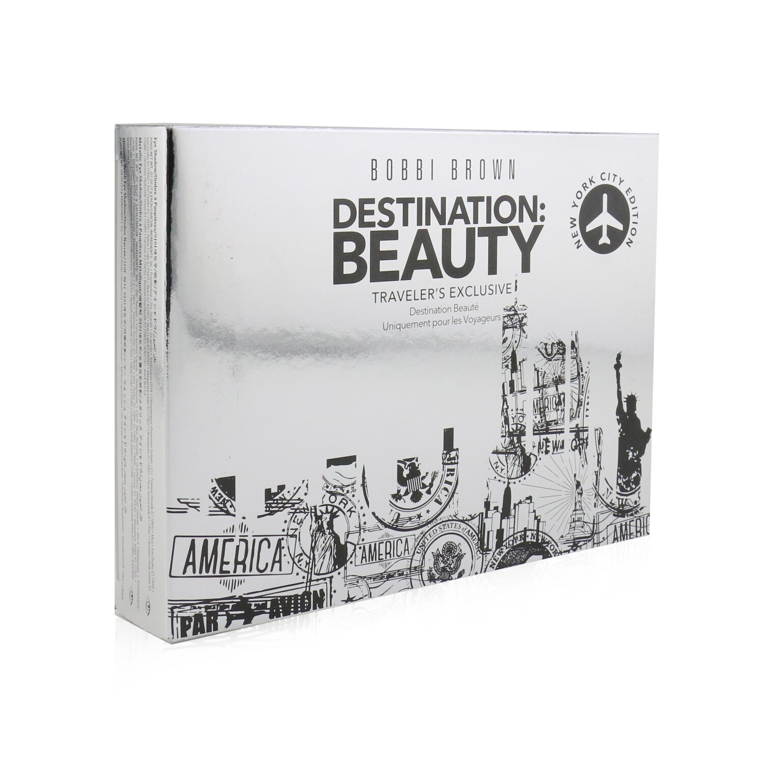 Bobbi Brown Destination: Beauty New York Makeup Palette (1x Blush, 1x Illuminating Powder, 6x Eyeshadow, 1x Lip Color, 1x Brush) 23.8g/0.83oz