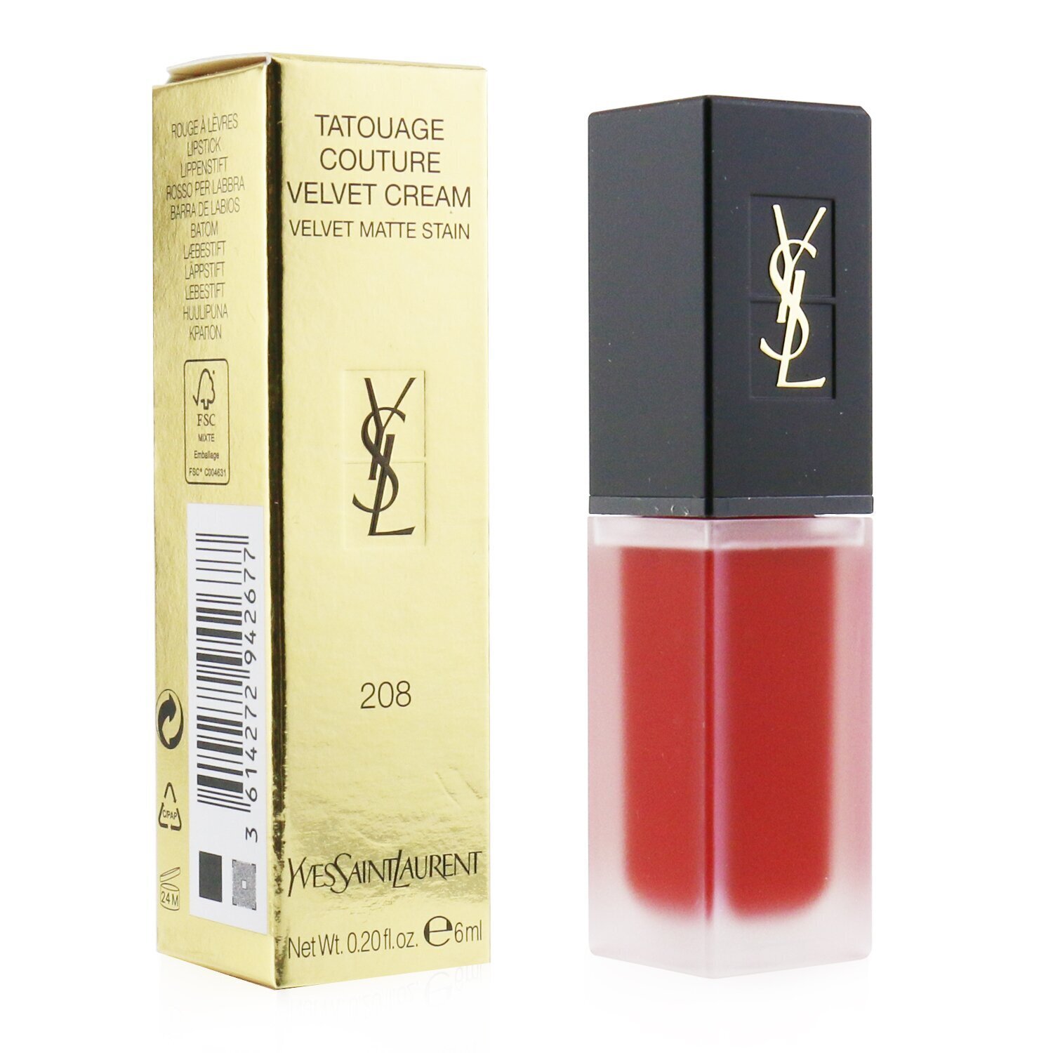 Yves Saint Laurent Tatouage Couture Velvet Cream Velvet Matte Stain 6ml/0.2oz