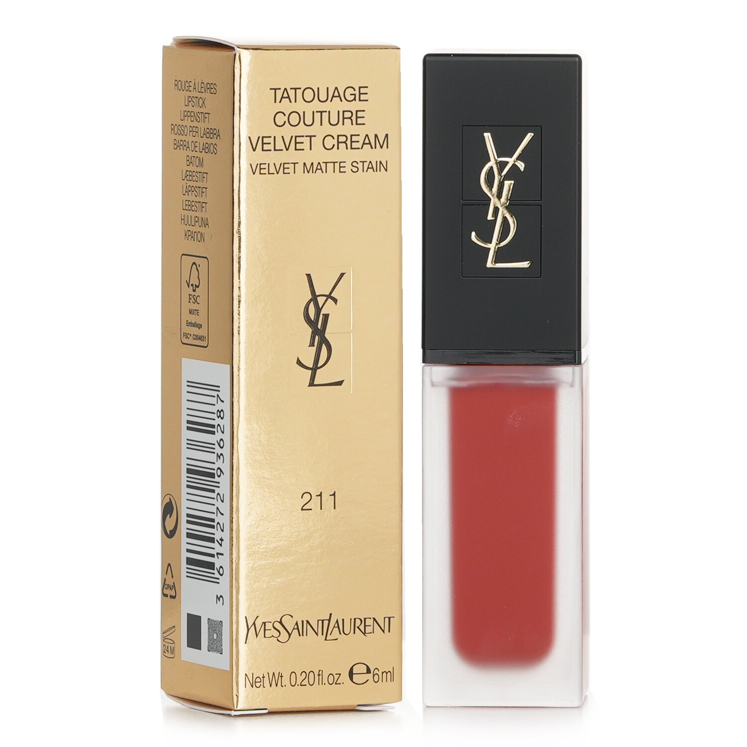 Yves Saint Laurent Tatouage Couture Velvet Cream Velvet Matte Stain 6ml/0.2oz