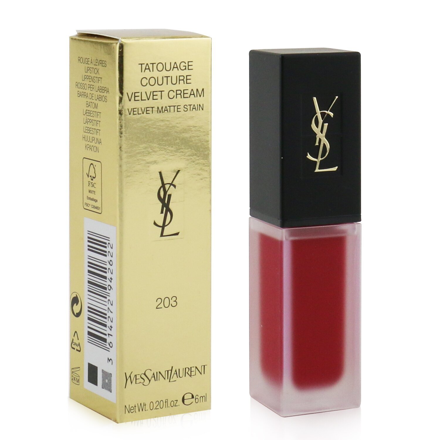Yves Saint Laurent Tatouage Couture Velvet Cream Velvet Matte Stain 6ml/0.2oz