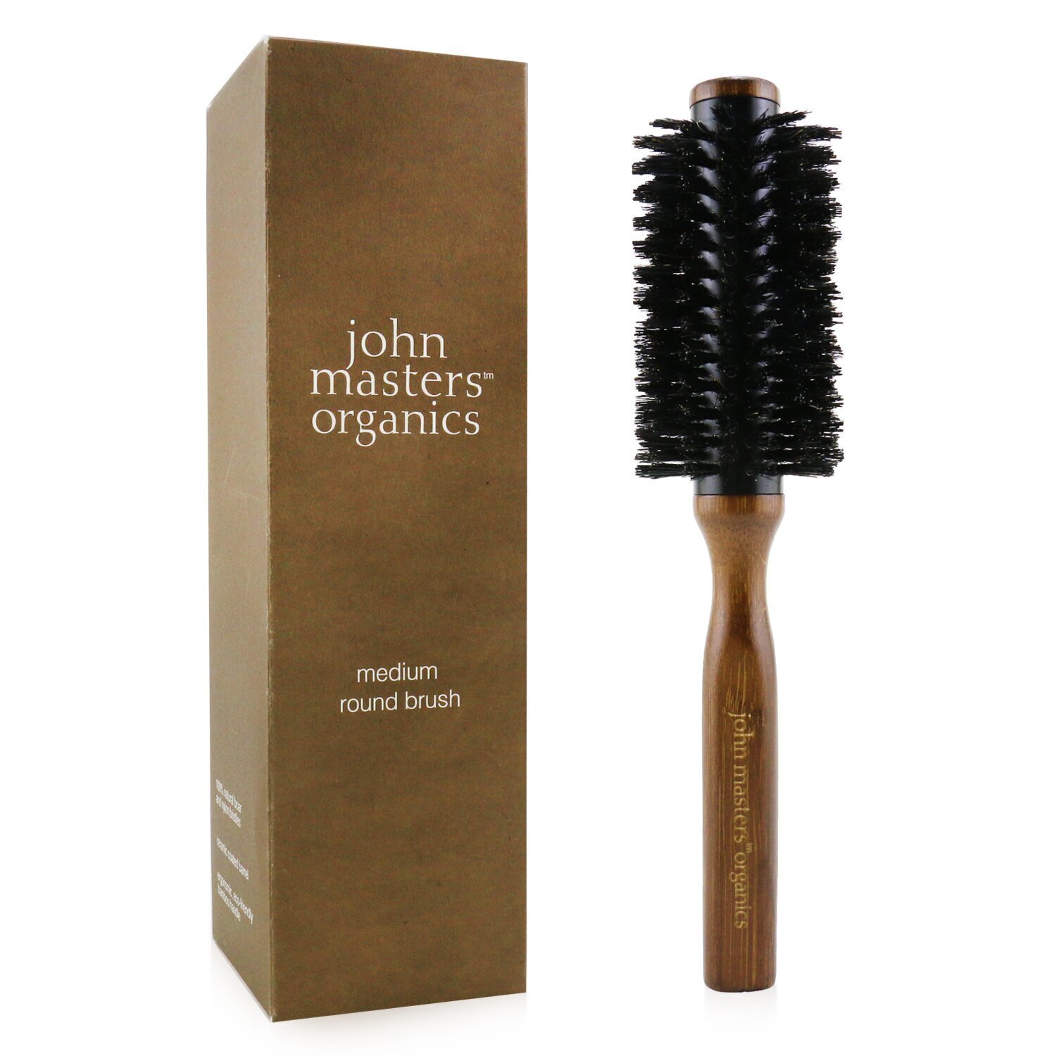 John Masters Organics Medium Round Brush 1pc