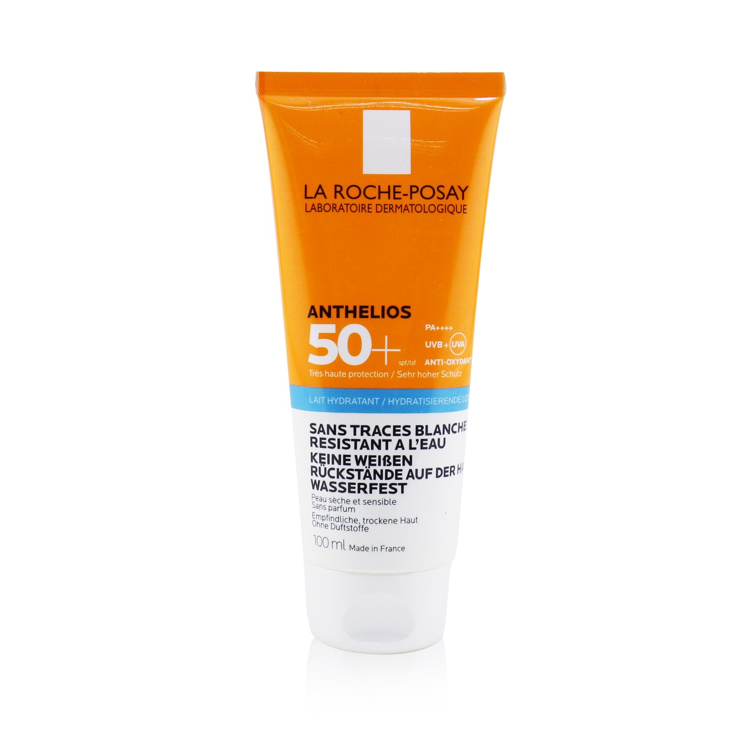 La Roche Posay Anthelios Water Resistant Hydrating Lotion SPF 50 (For Dry & Sensitive Skin, Fragrance Free) 100ml/3.3oz