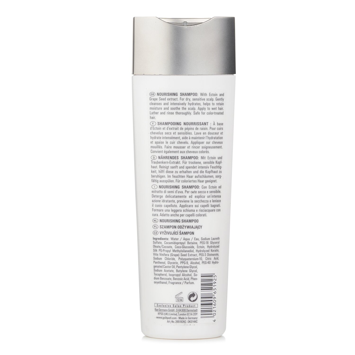 Goldwell Kerasilk Revitalize Nourishing Shampoo (For Dry, Sensitive Scalp) 250ml/8.4oz