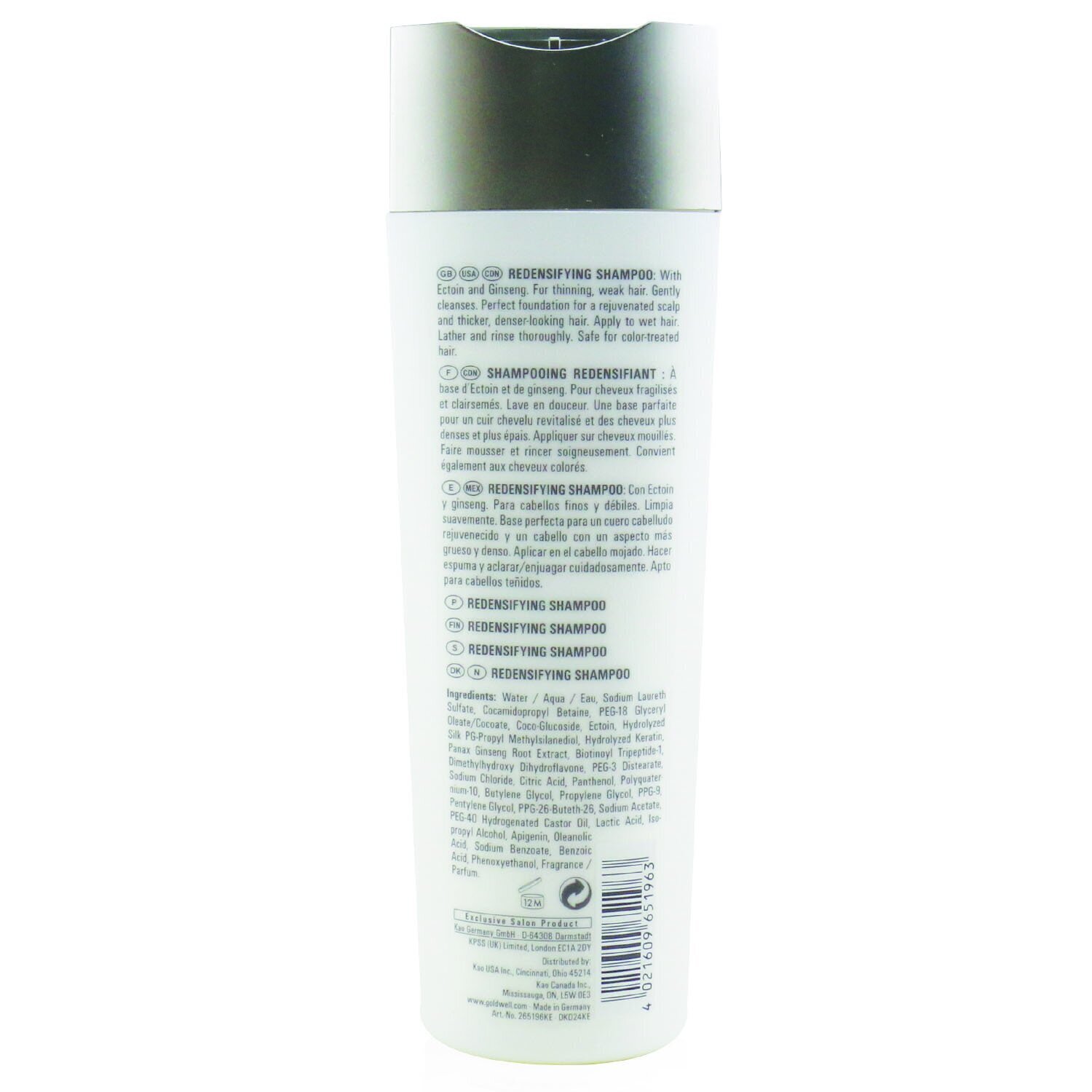 Goldwell Kerasilk Revitalize Redensifying Shampoo (For Thinning, Weak Hair) 250ml/8.4oz
