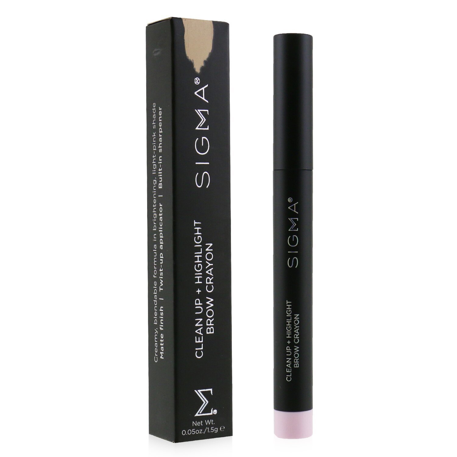 Sigma Beauty Clean Up + Highlight Brow Crayon 1.5g/0.05oz
