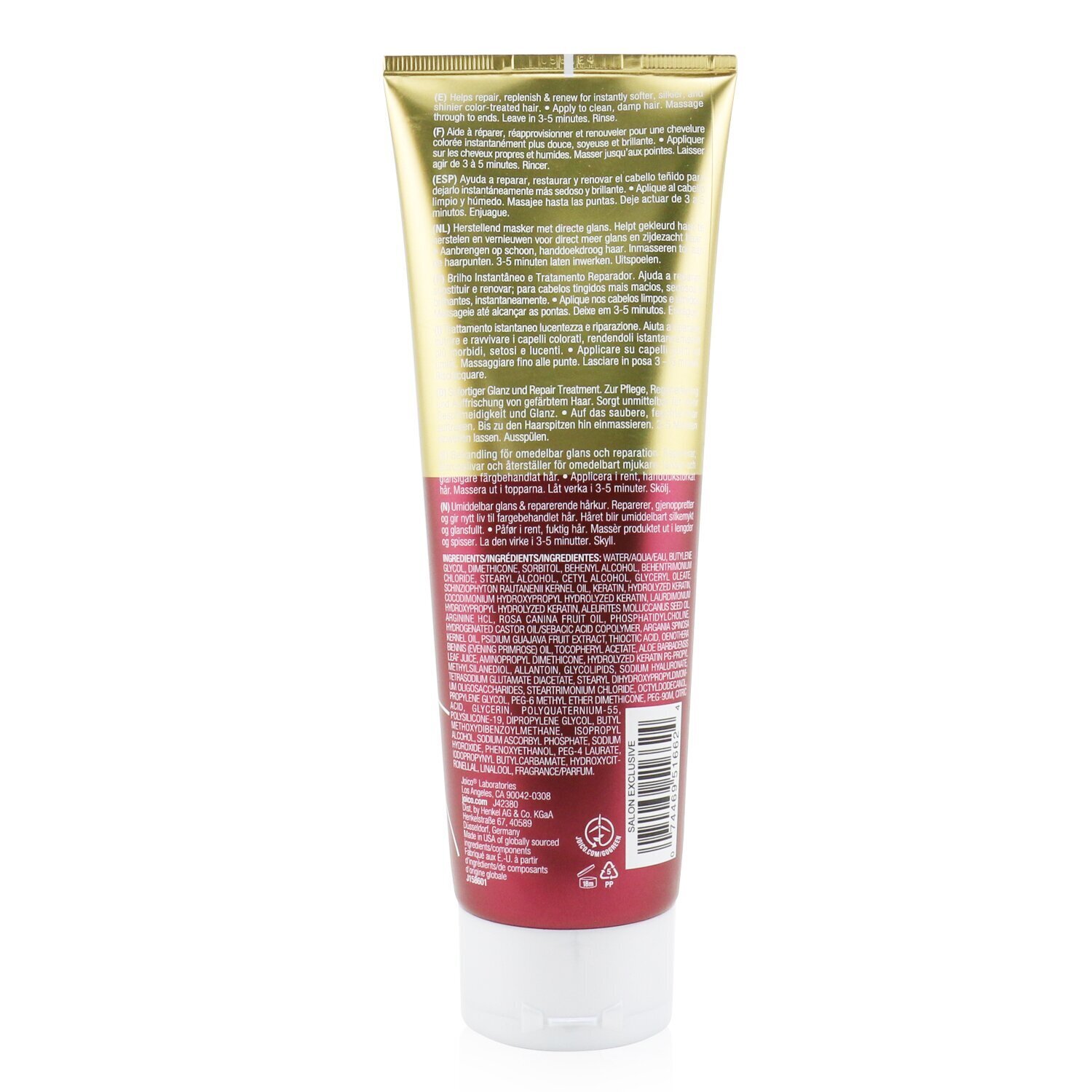 Joico K-Pak Color Therapy Luster Lock Instant Shine & Repair Treatment 250ml/8.5oz