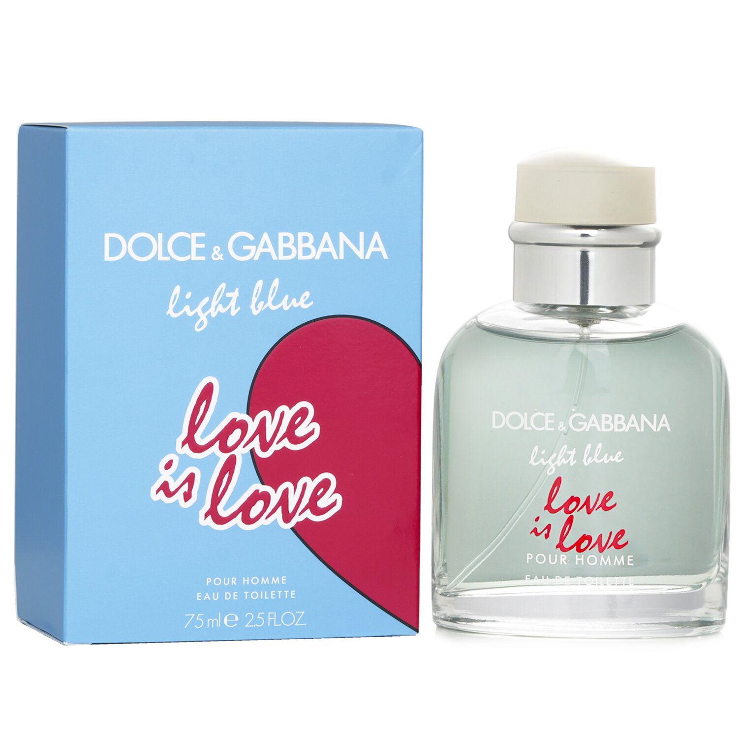 Dolce & Gabbana Light Blue Love Is Love Eau De Toilette Spray 75ml/2.5oz